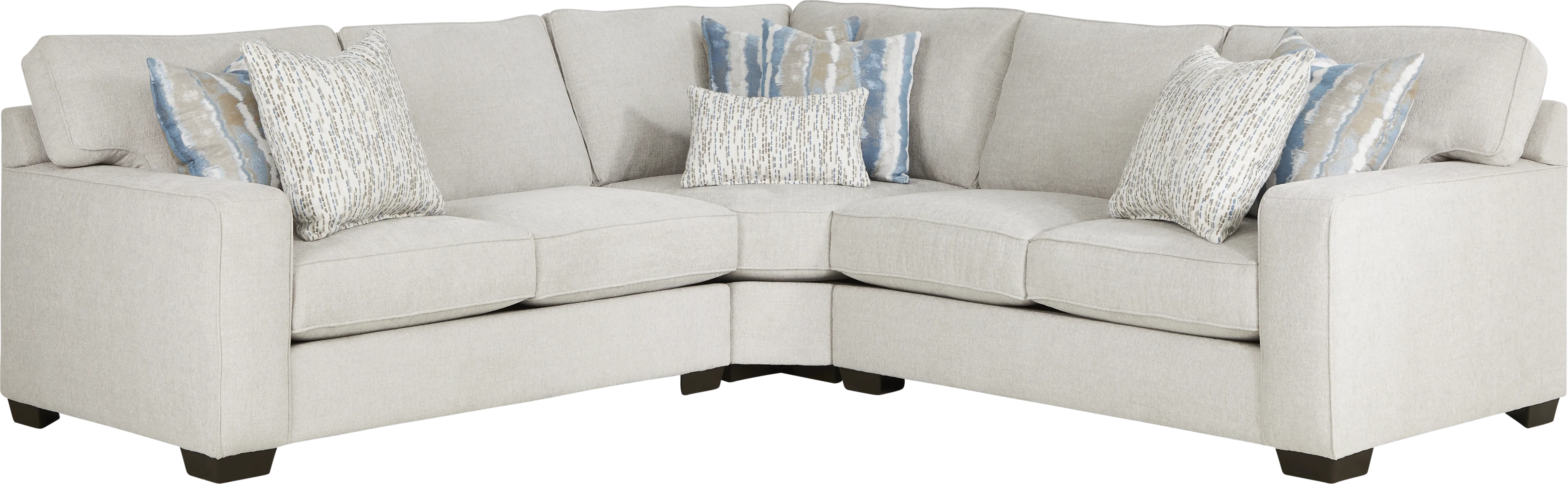 Cynthia Dove 6 Pc Sectional Living Room - Thumbnail - Image 2