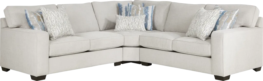 Cynthia Dove 3 Pc Sectional
