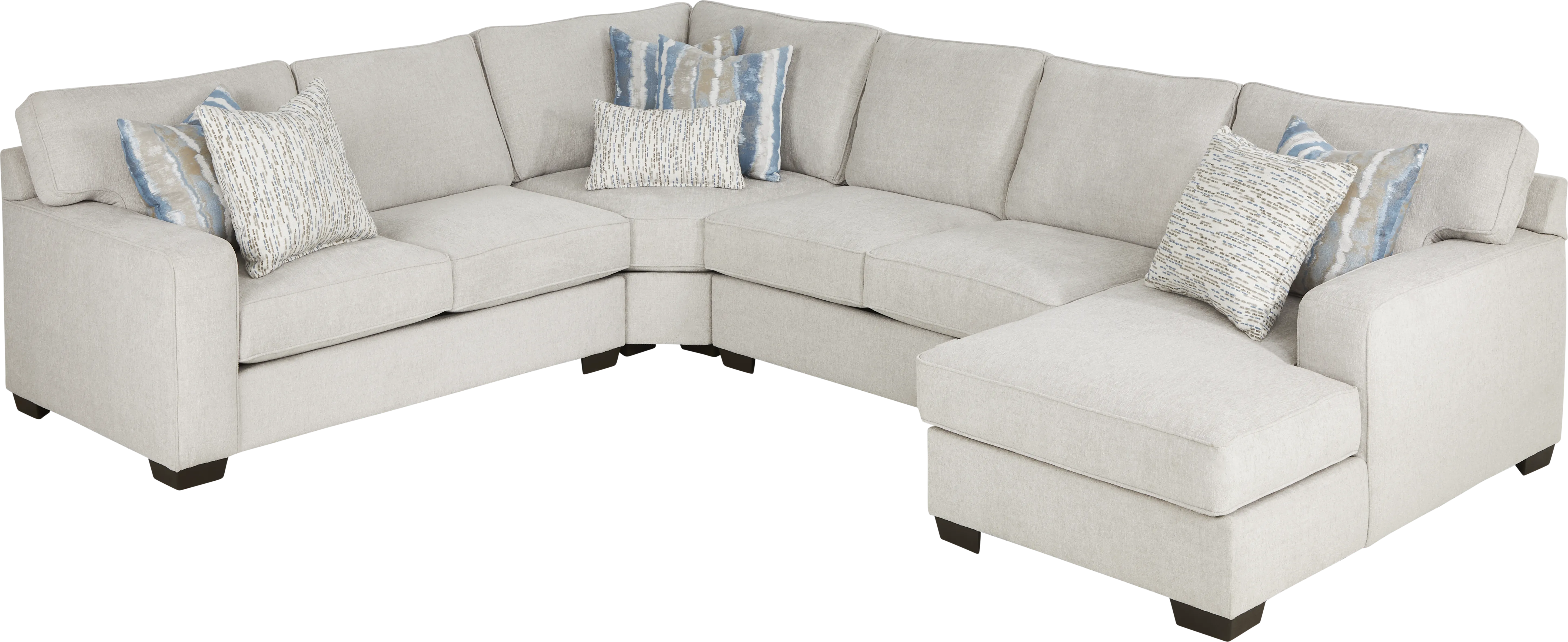 Cynthia Dove 4 Pc Sectional - Thumbnail - Image 1