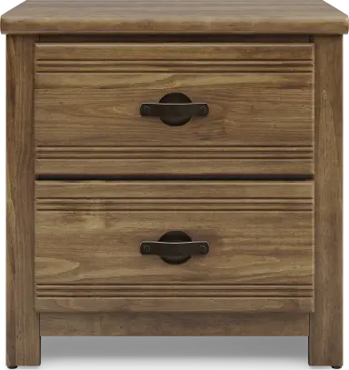 2 drawer nightstand