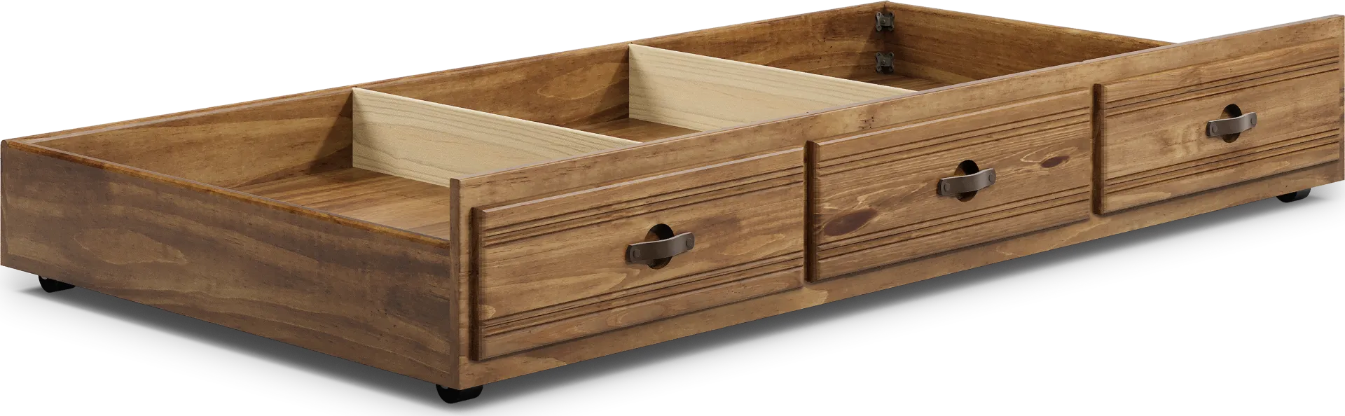 Kids Creekside 2.0 Chestnut Twin Storage Trundle - Image 1