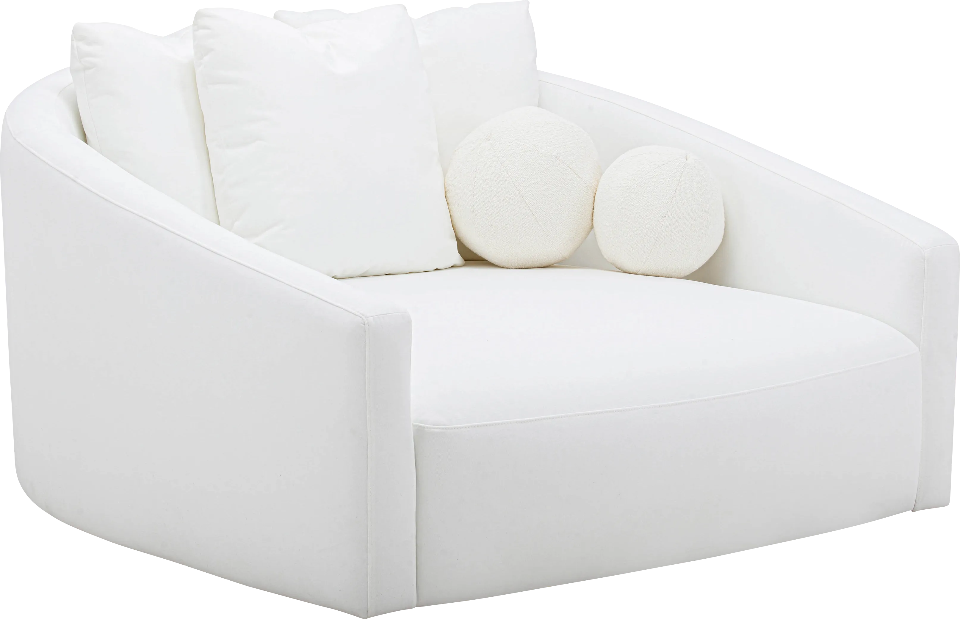Wesleye Cream Daybed - Thumbnail - Image 1