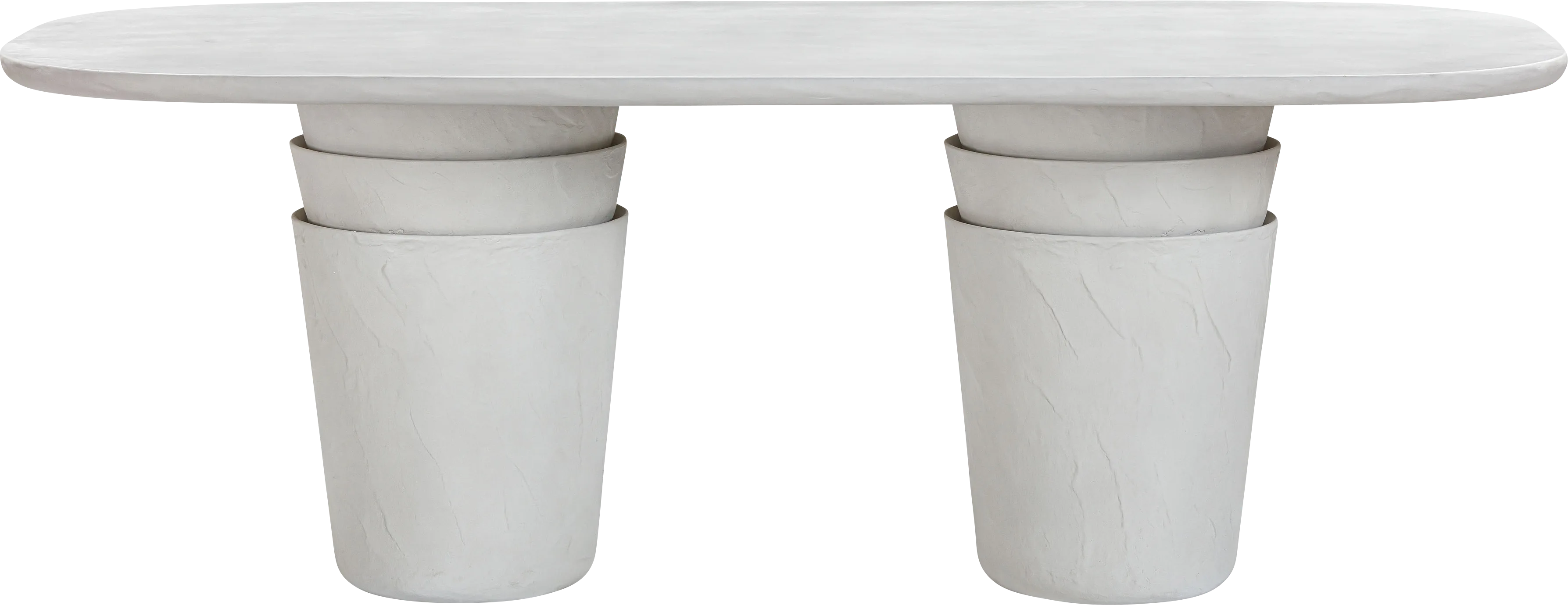 Himwich Light Gray Dining Table