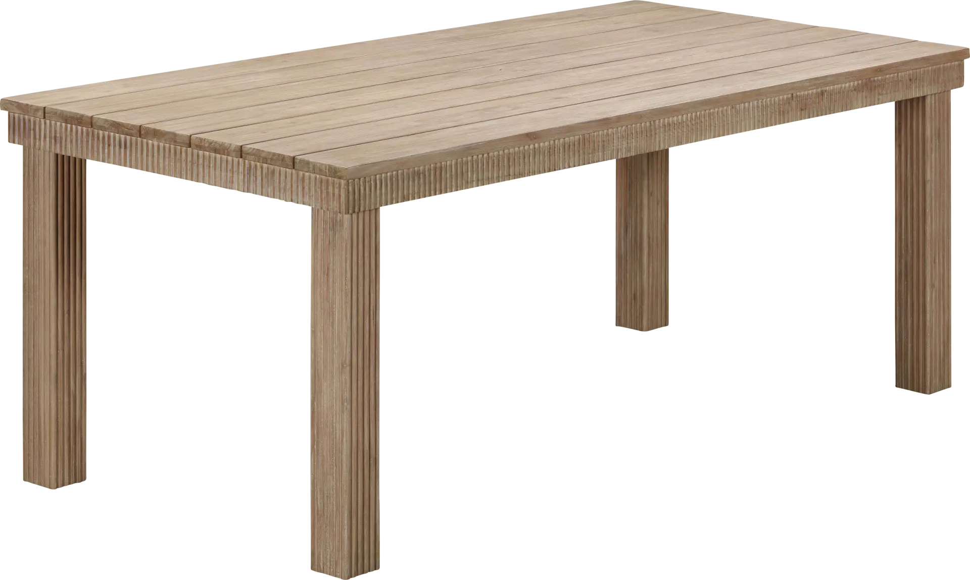 Outdoor Sodhi Brown 75 in. Dining Table