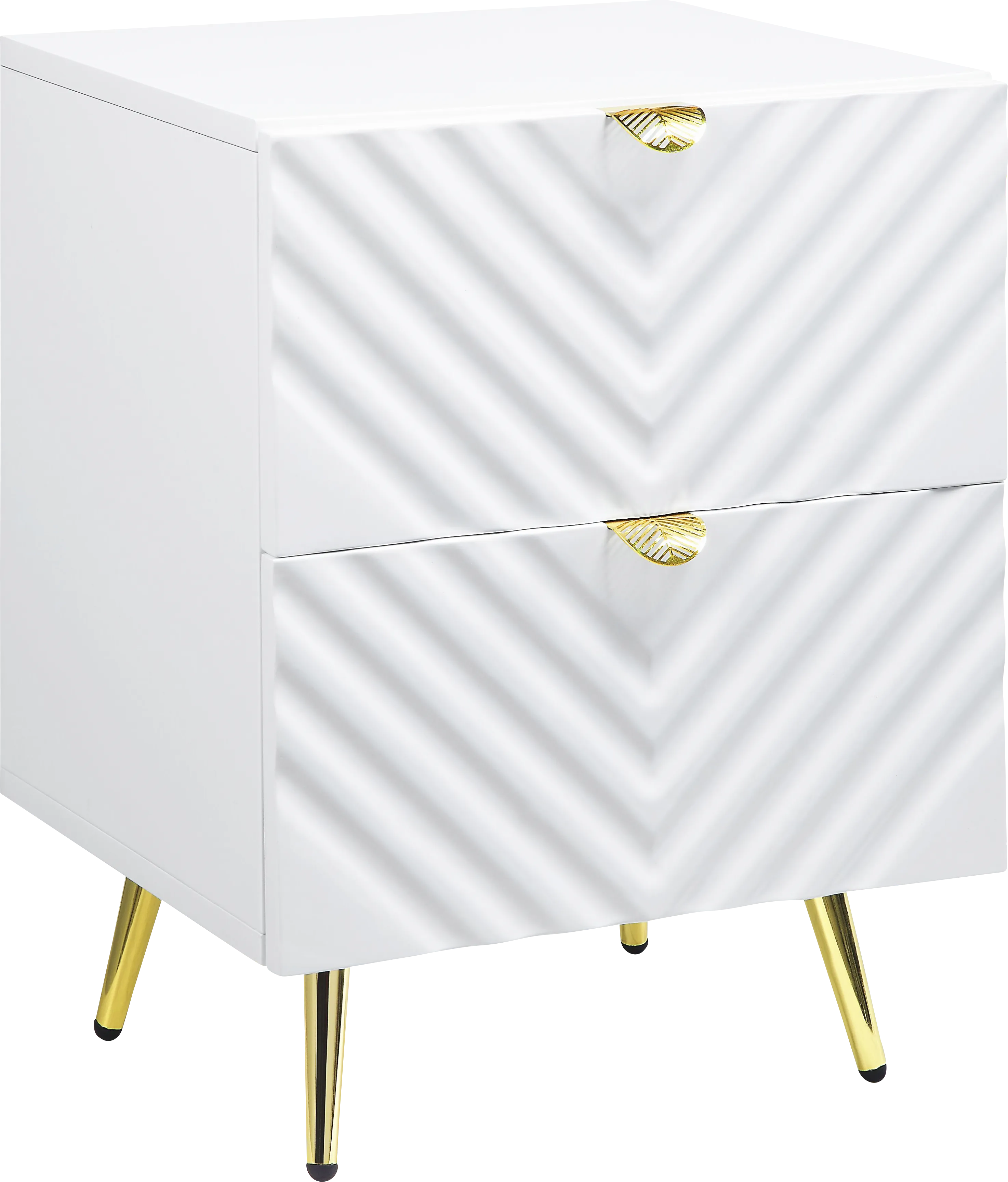 Bonvillian White Nightstand - Thumbnail - Image 1