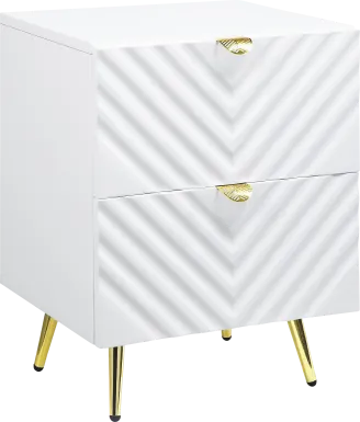Bonvillian White Nightstand