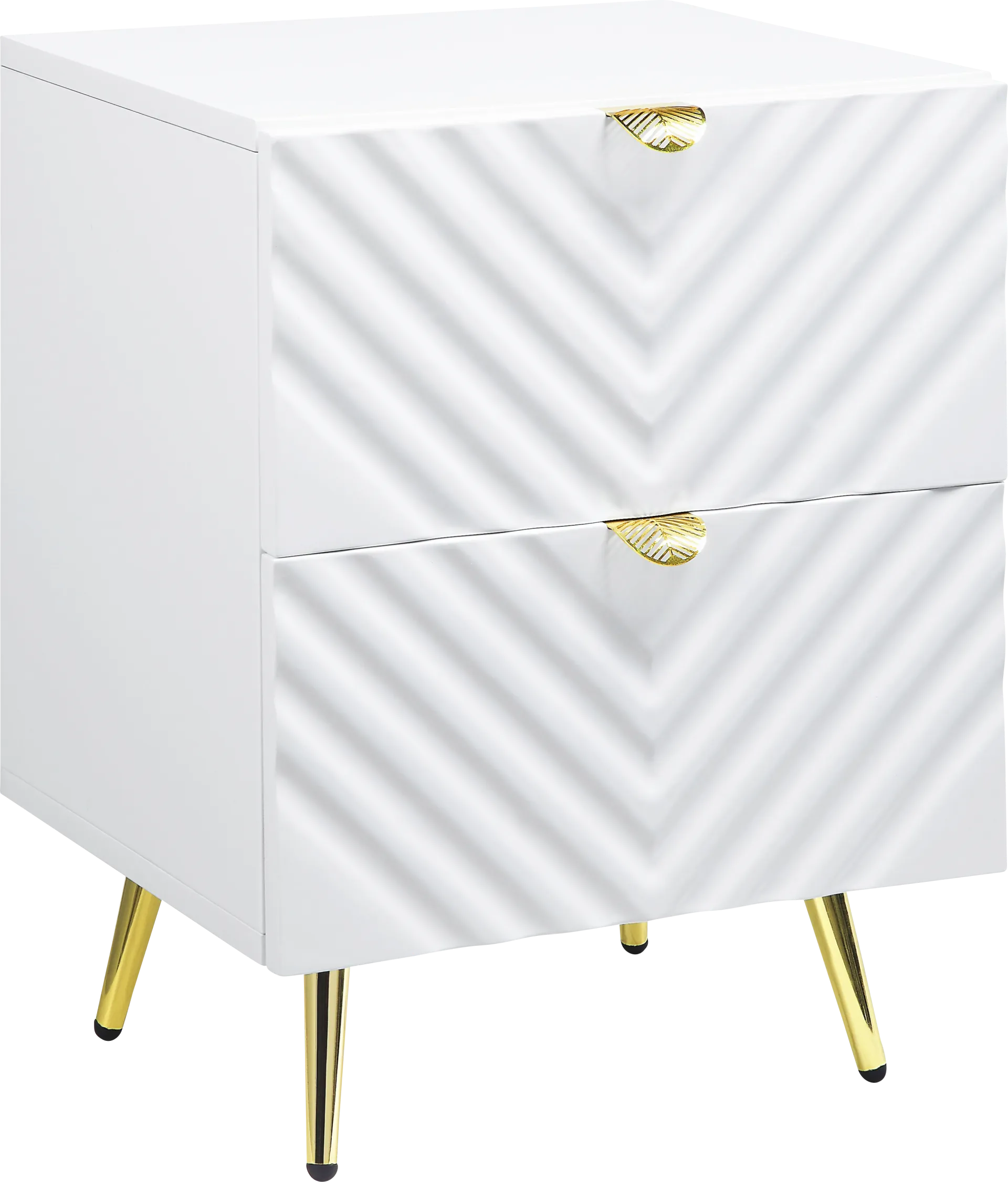 Bonvillian White Nightstand - Image 1