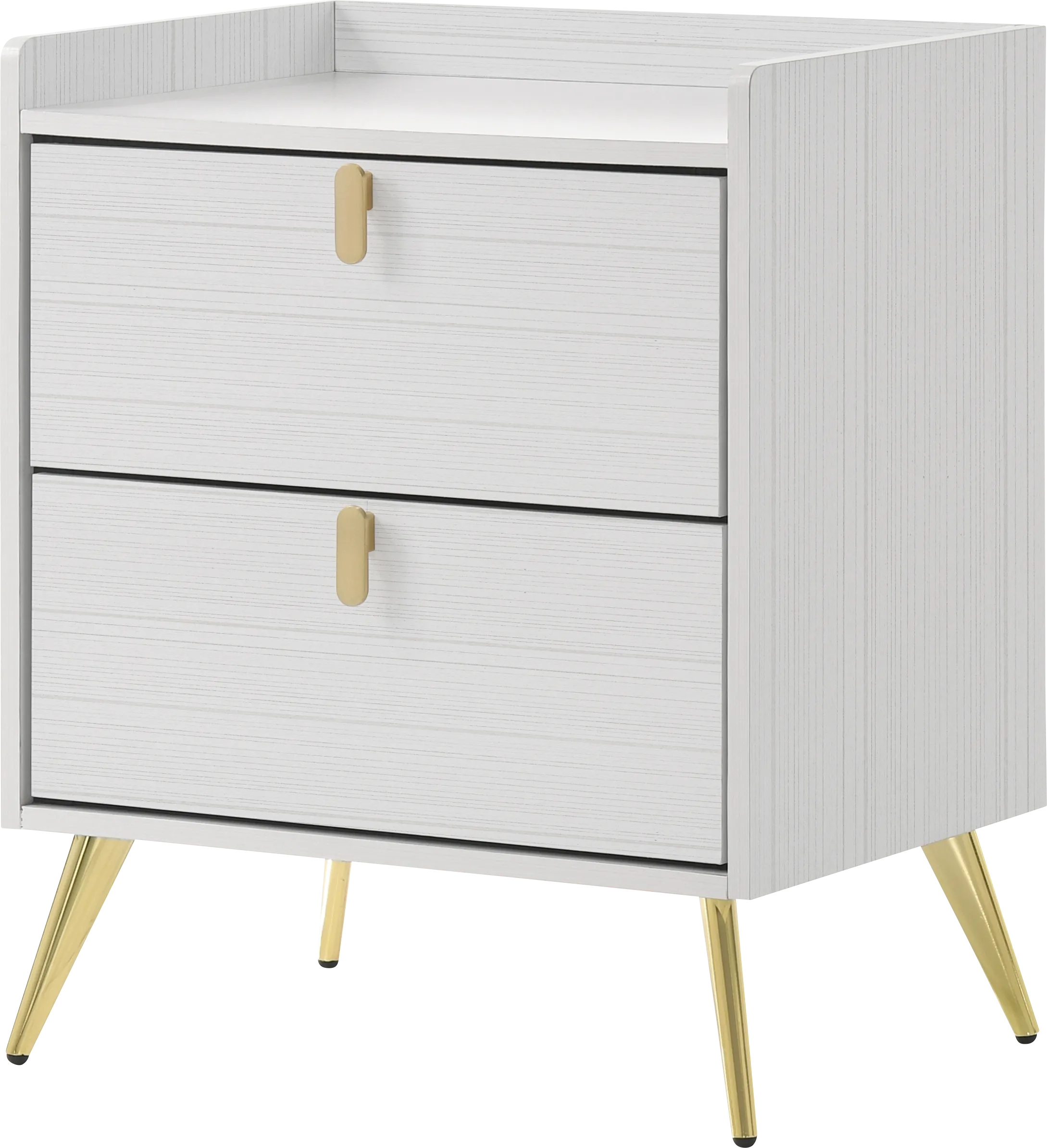 Daralyn White Nightstand - Thumbnail - Image 1