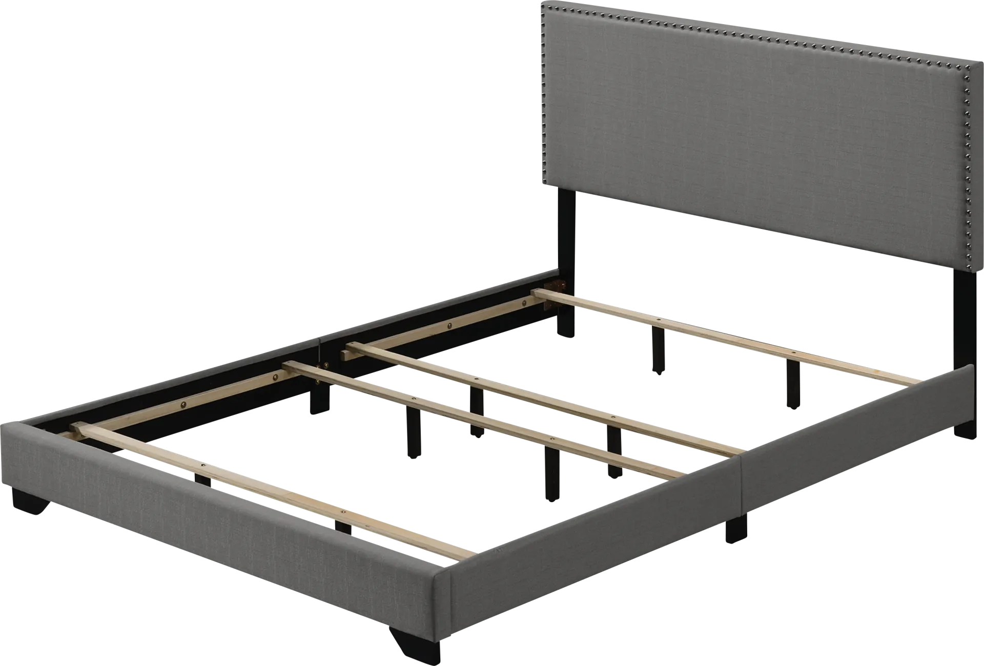 Domangue Light Gray Queen Bed - Image 1