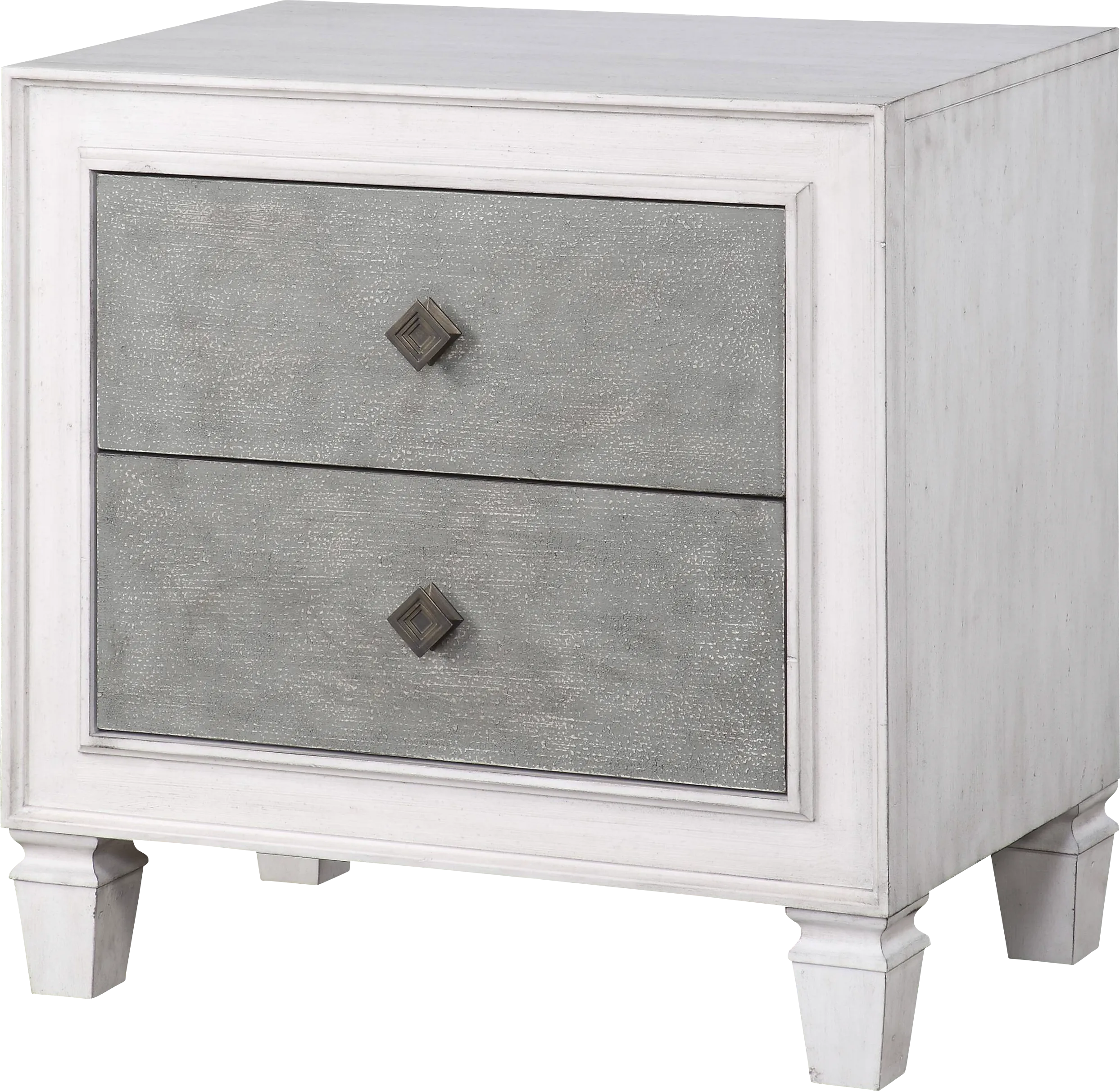 Palmisano White Nightstand - Thumbnail - Image 1