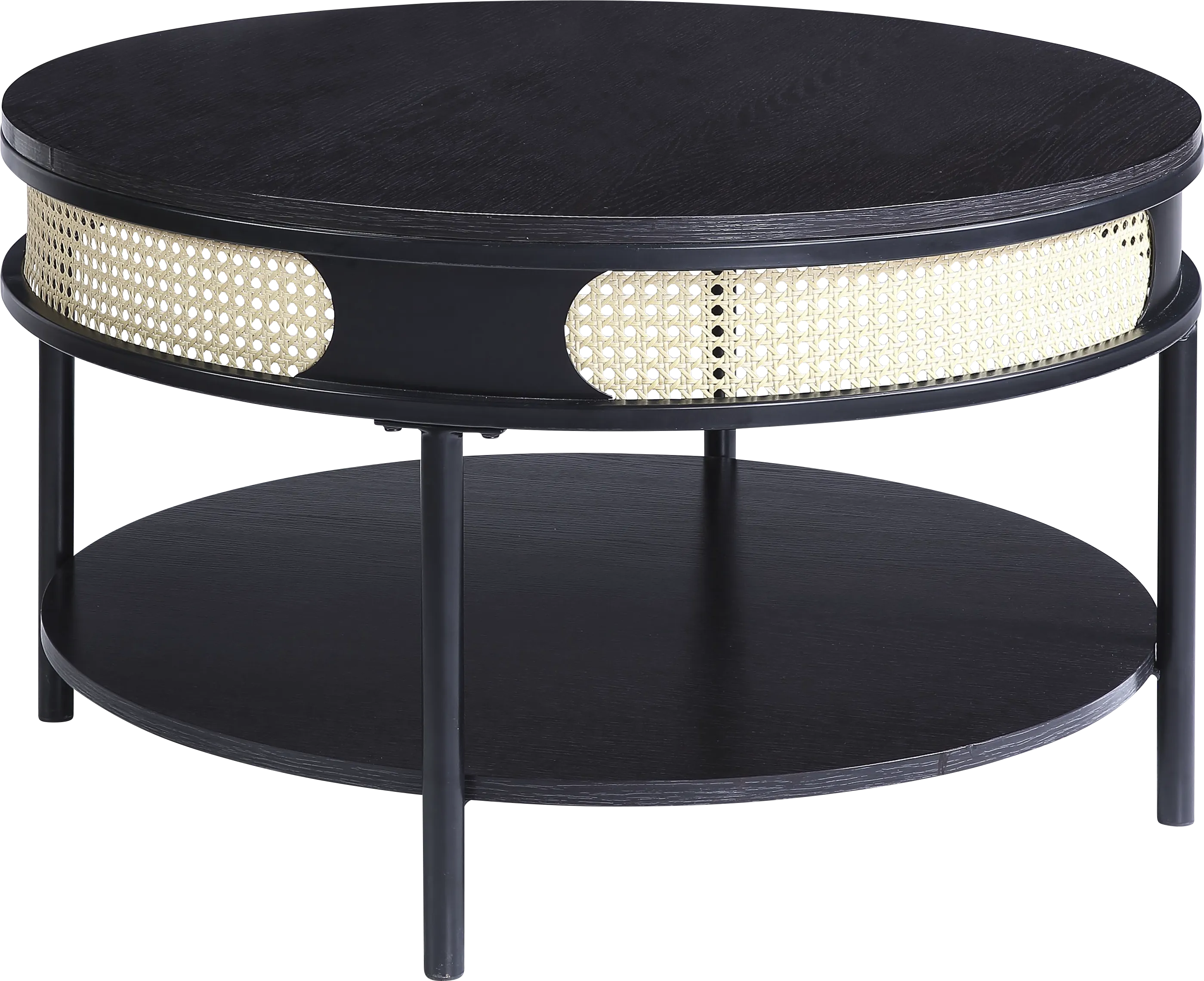 Ravensaide Black Cocktail Table