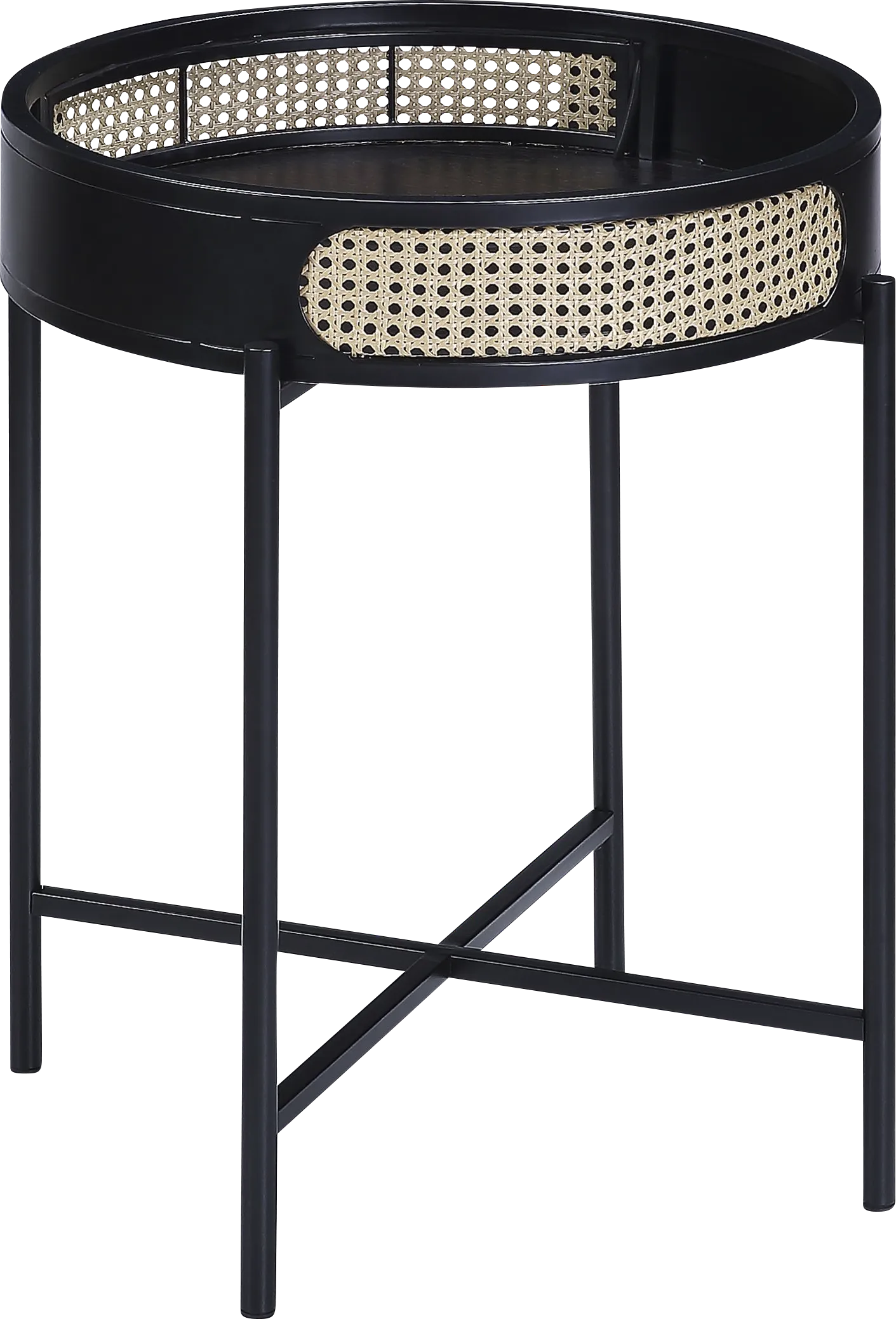 Ravensaide Black End Table