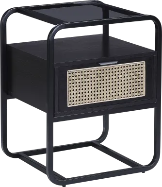 Ravensaide Black Accent Table