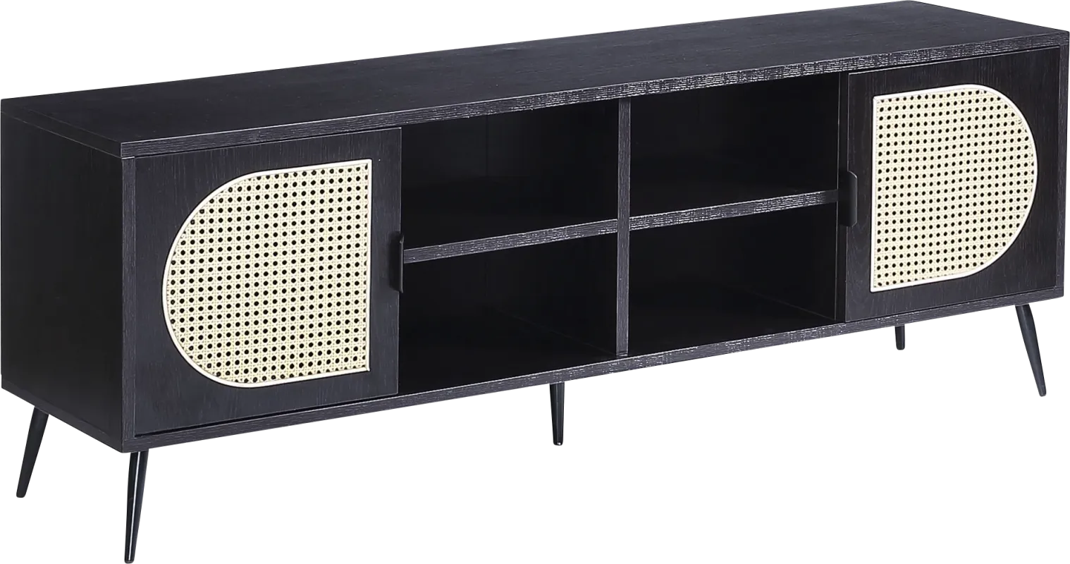 Ravensaide Black 60 in. Console