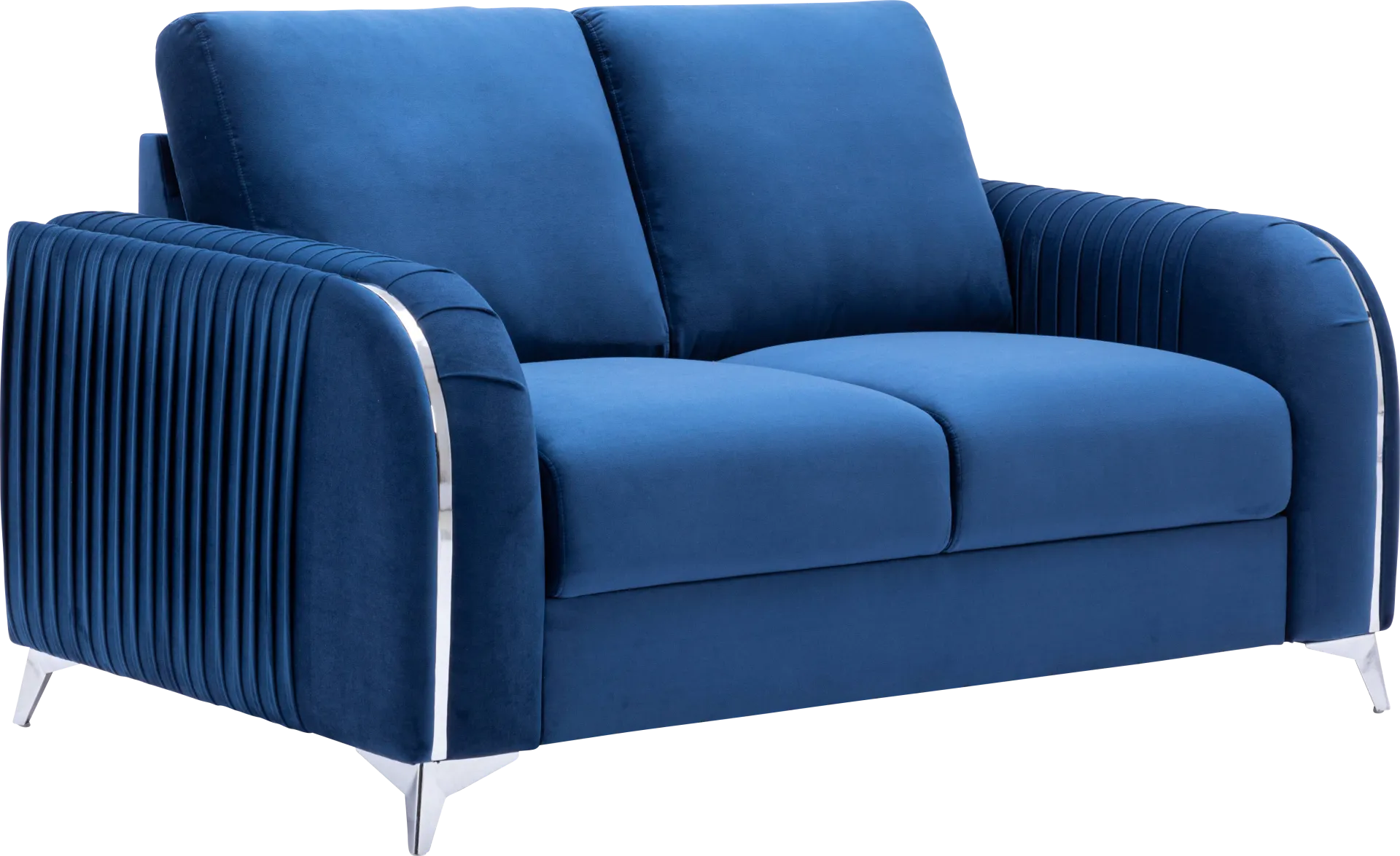 Sontheimer Blue Loveseat - Image 1