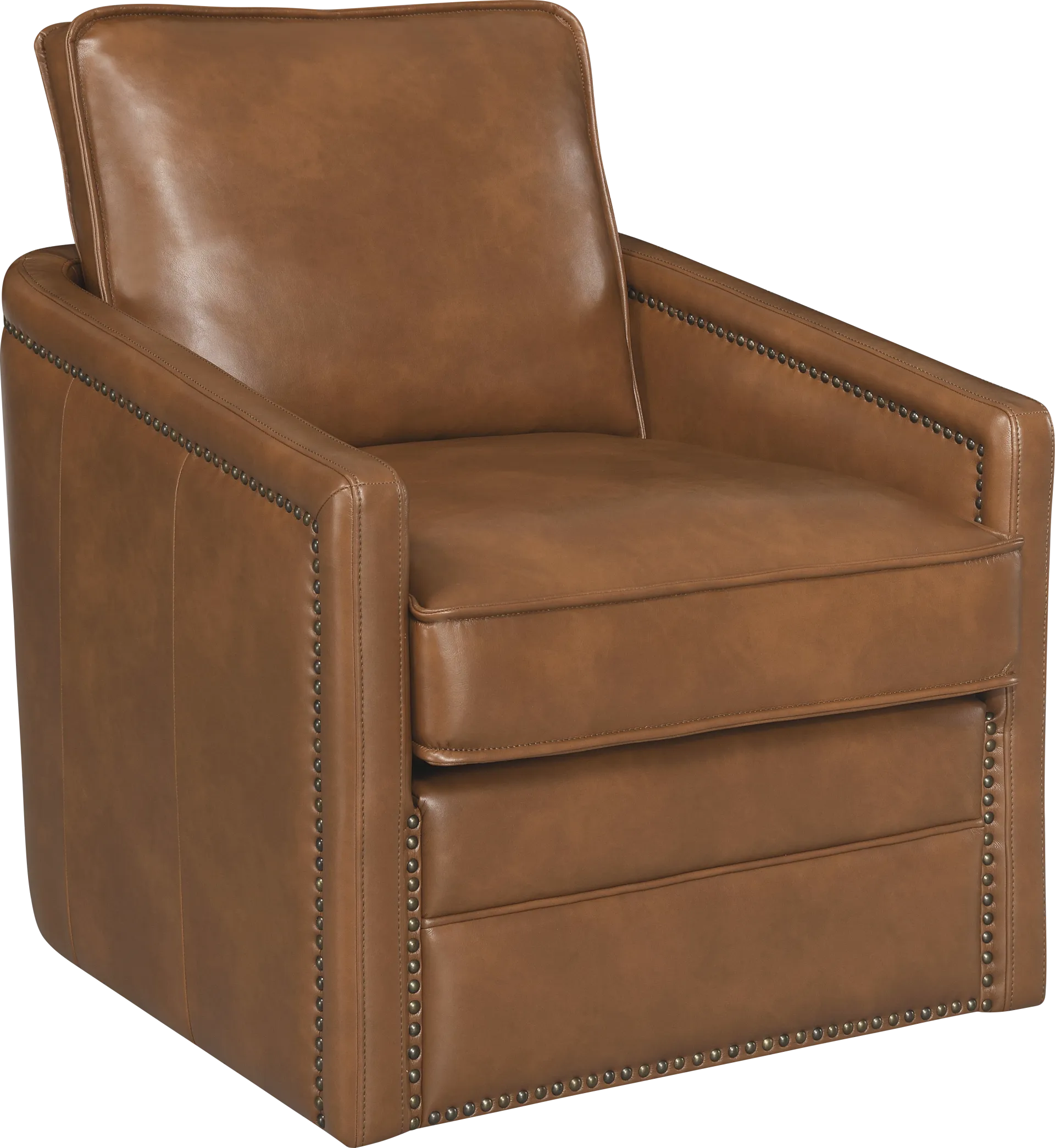 Savanne Brown Accent Chair - Image 1