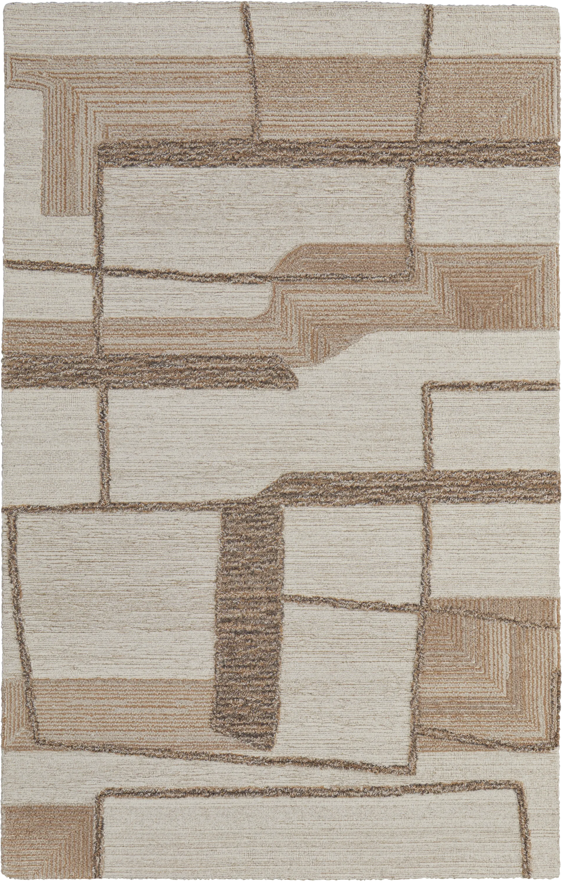 Kutubo Brown 8' x 10' Rug - Image 1