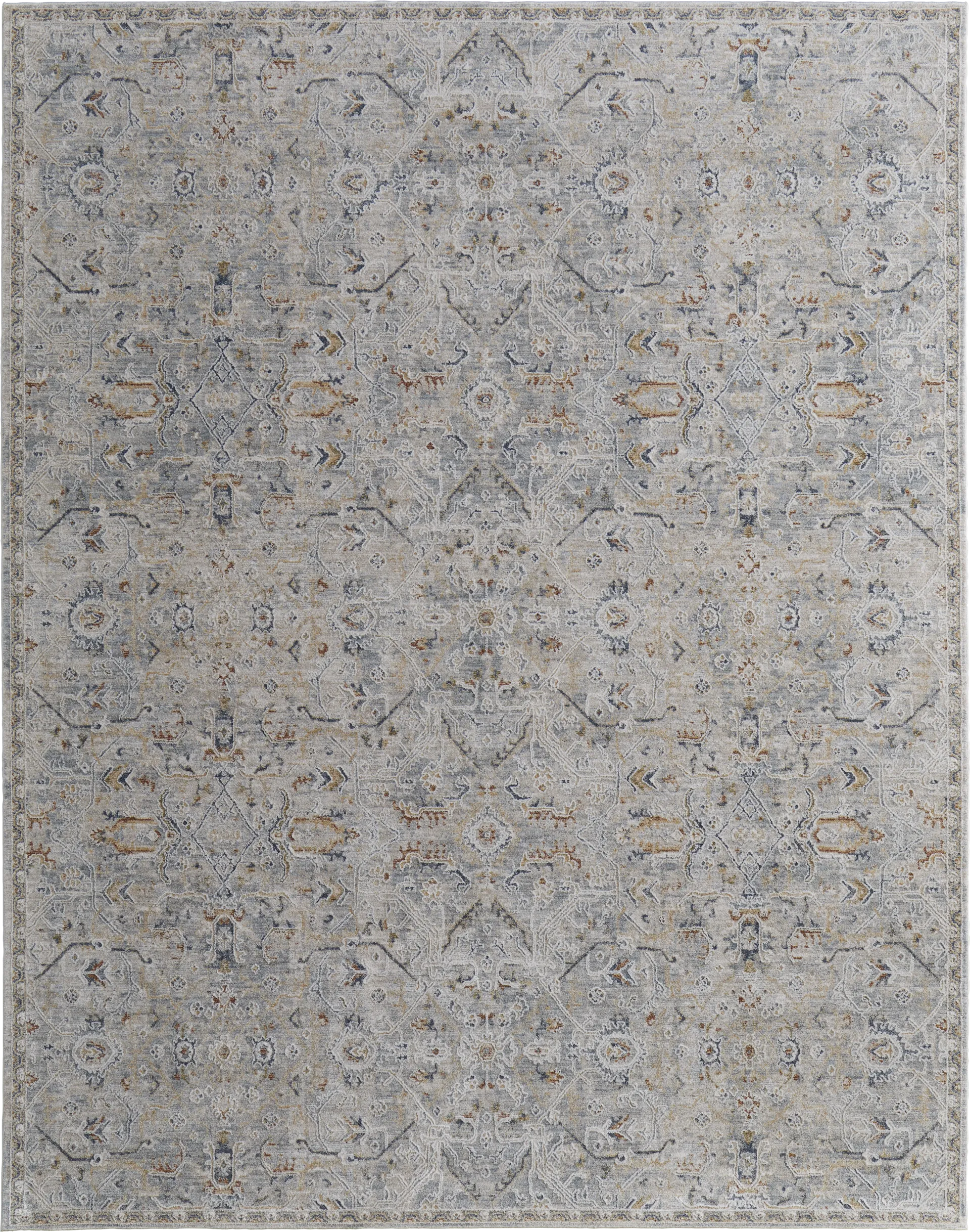 Hardara Ivory 6'7 x 9'6 Rug - Image 1