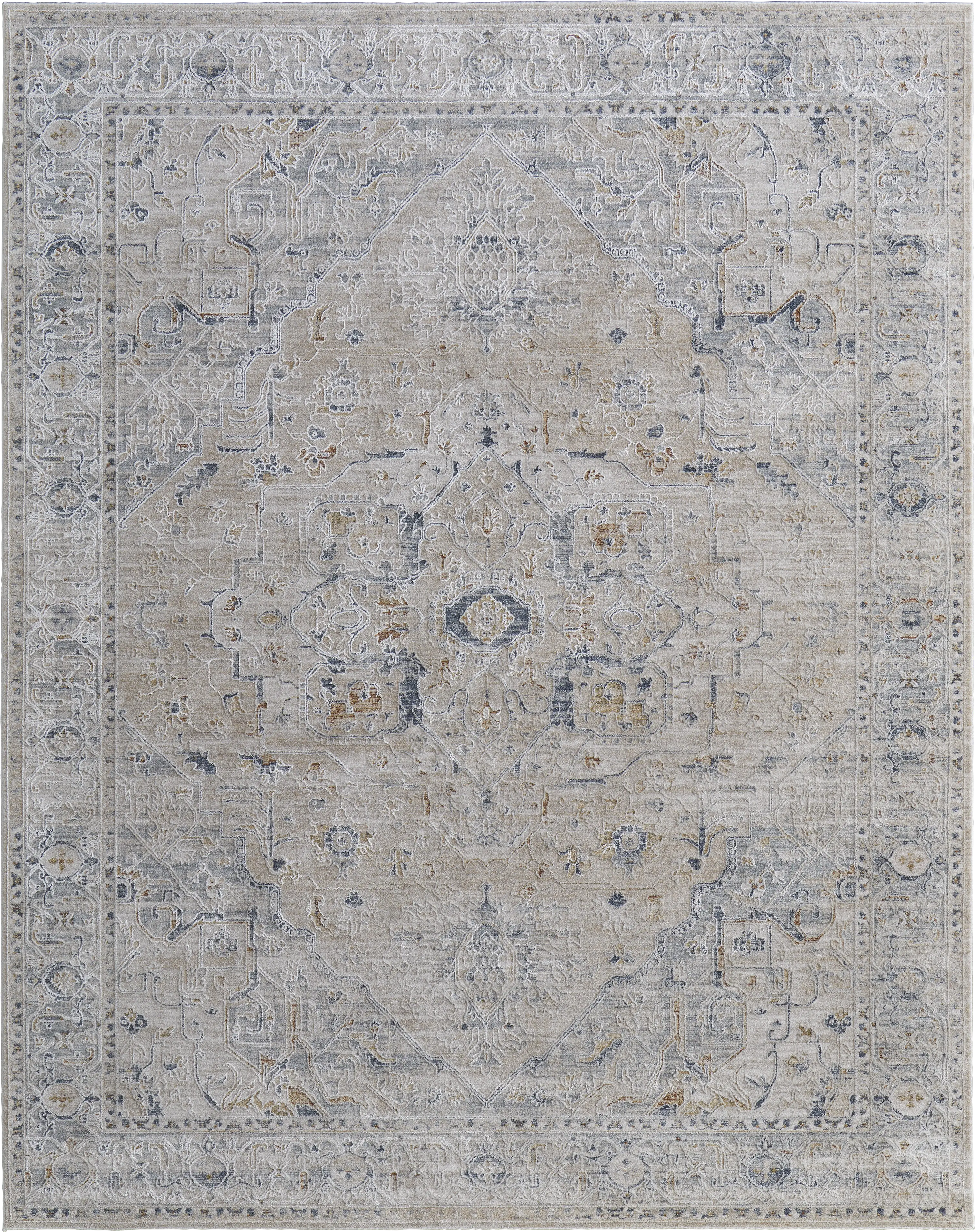 Bondera Cream 6'7 x 9'6 Rug - Thumbnail - Image 1