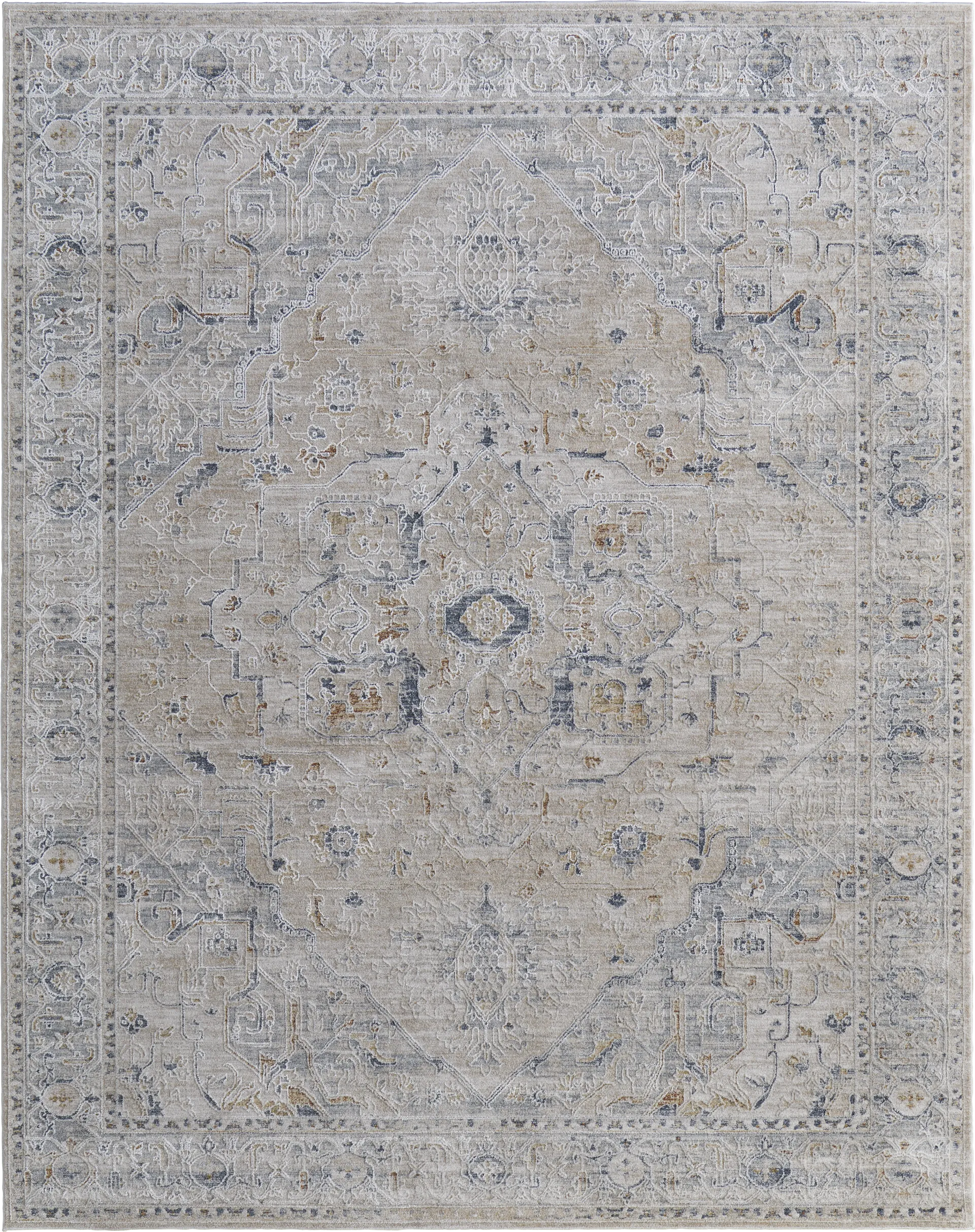 Bondera Cream 6'7 x 9'6 Rug - Image 1