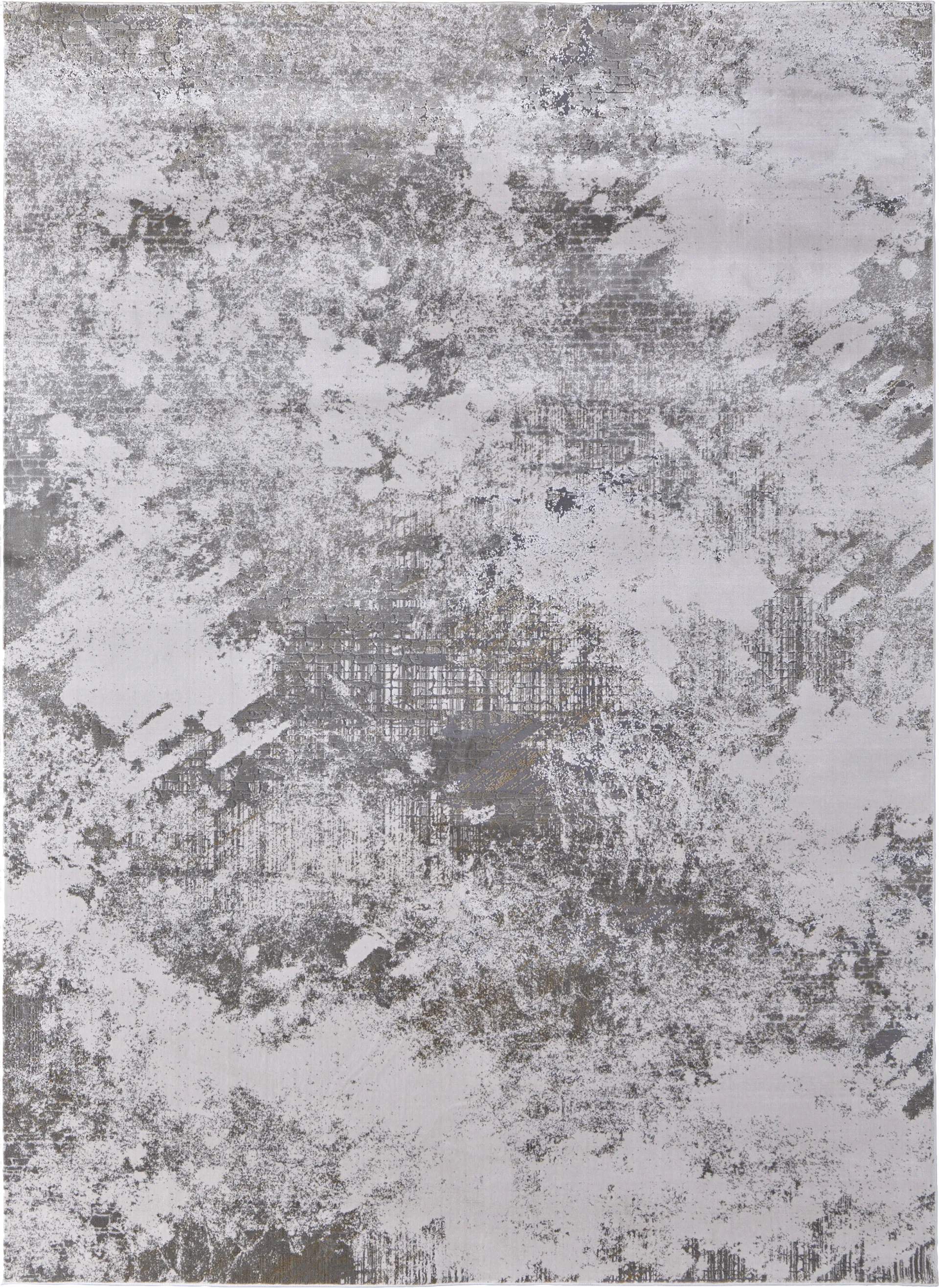 Lallo Silver 5' x 8' Rug - Image 1