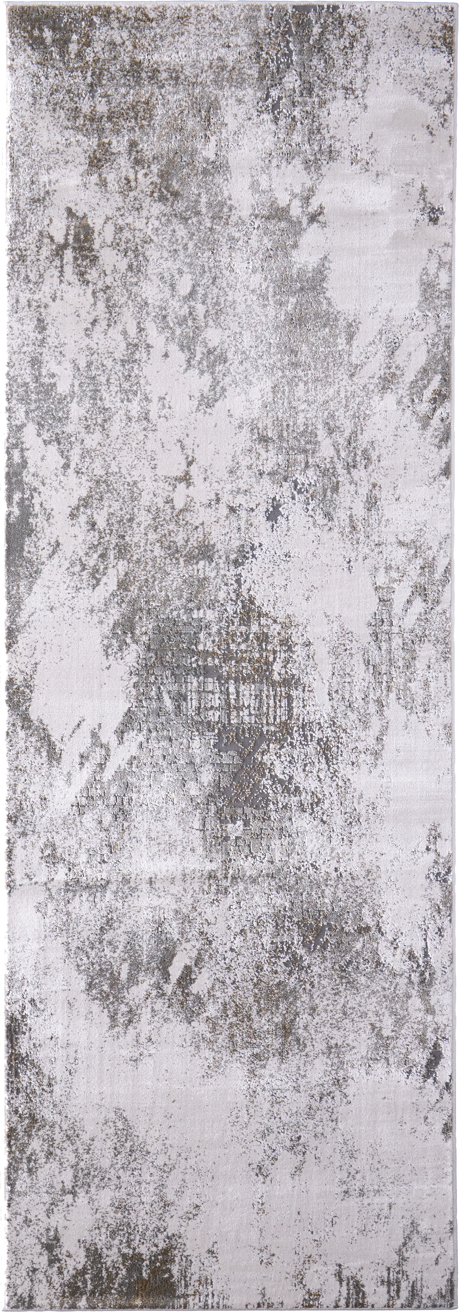 Lallo Silver 2'10 x 7'10 Runner Rug - Image 1