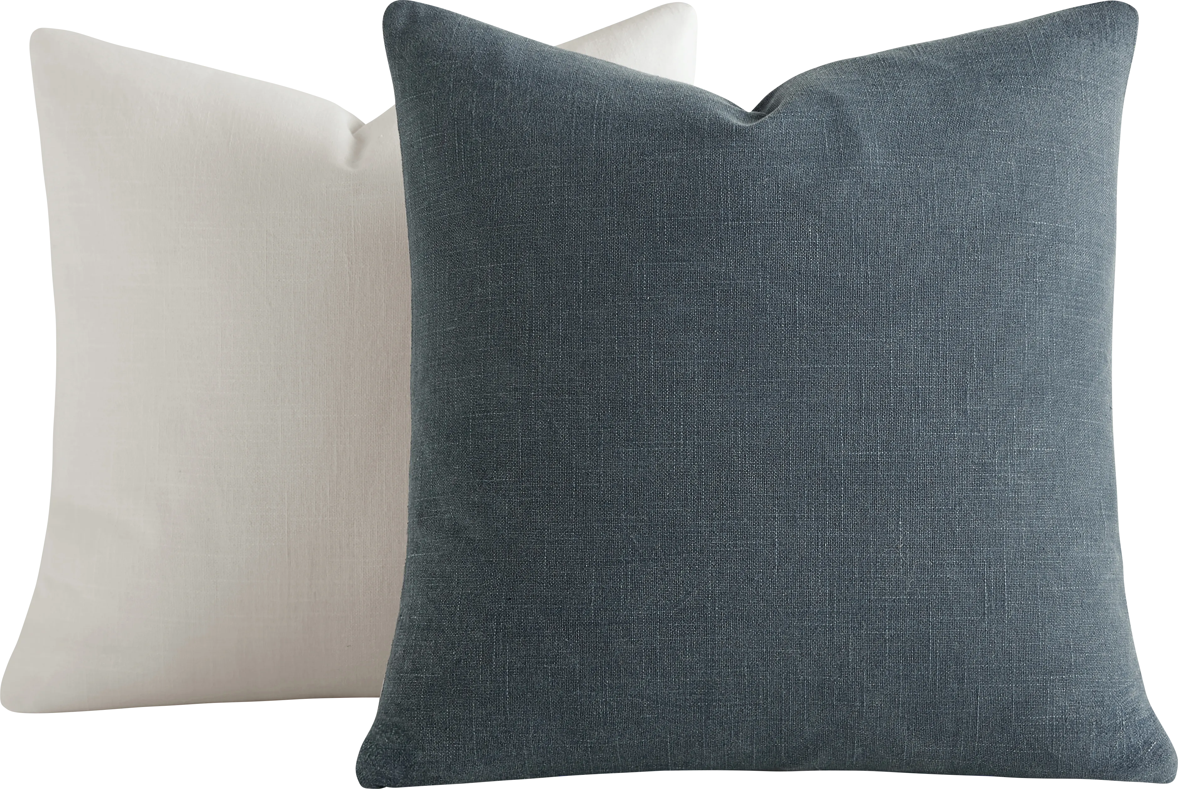 Wolfe Navy/White Accent Pillow Set of 2 - Thumbnail - Image 1