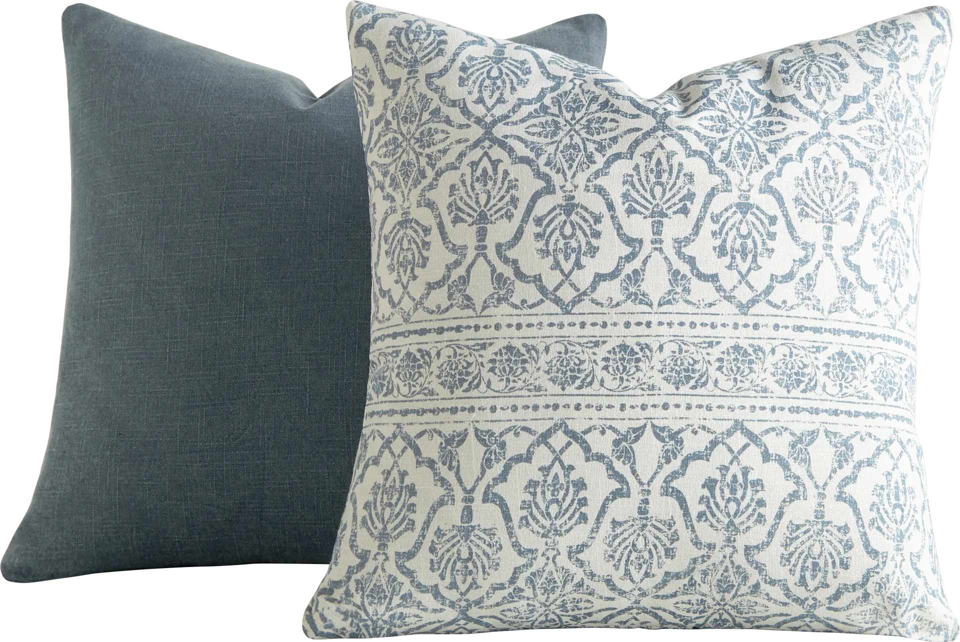 Joyce Anne Navy Accent Pillow Set of 2 - Image 1