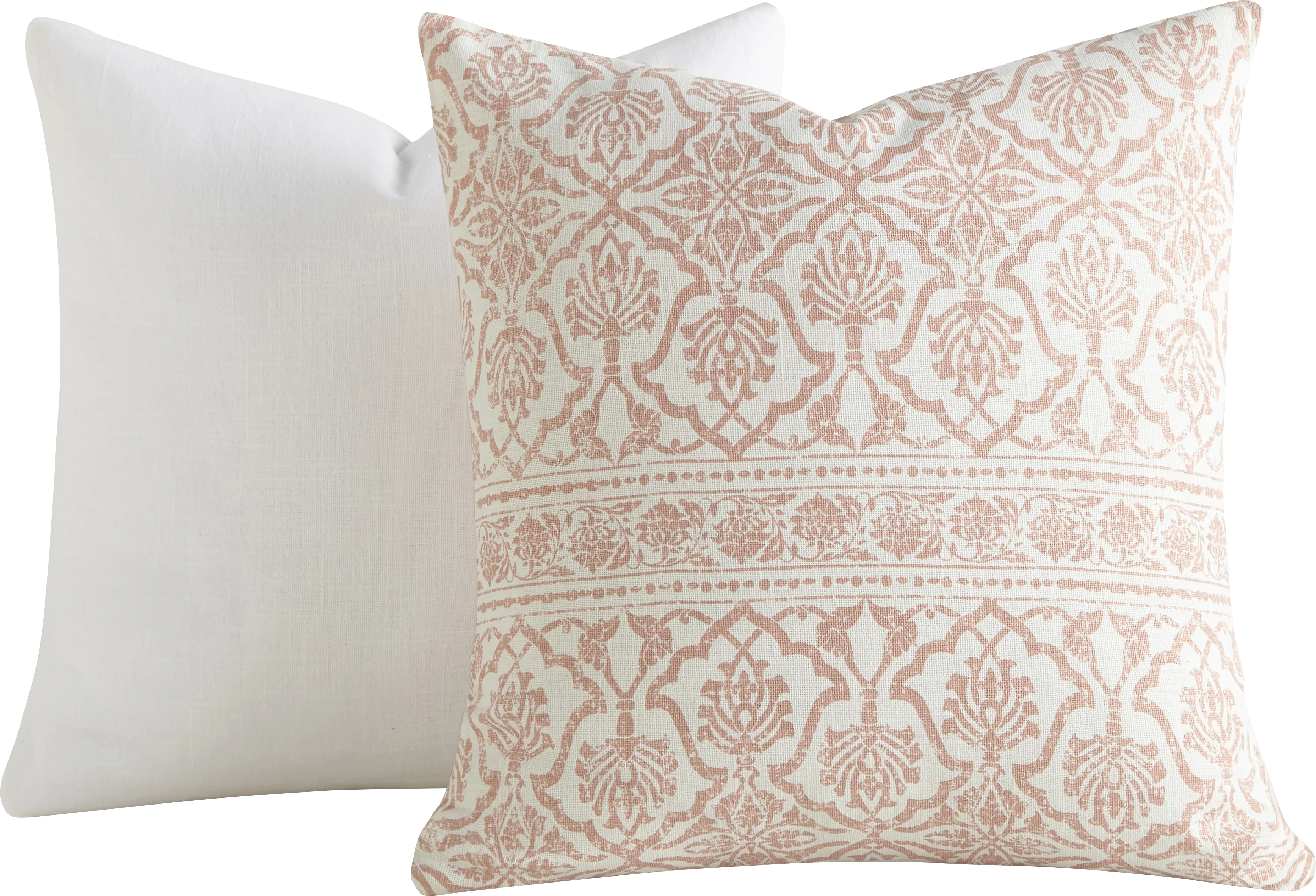 Joyce Anne Pink Accent Pillow Set of 2 - Thumbnail - Image 1