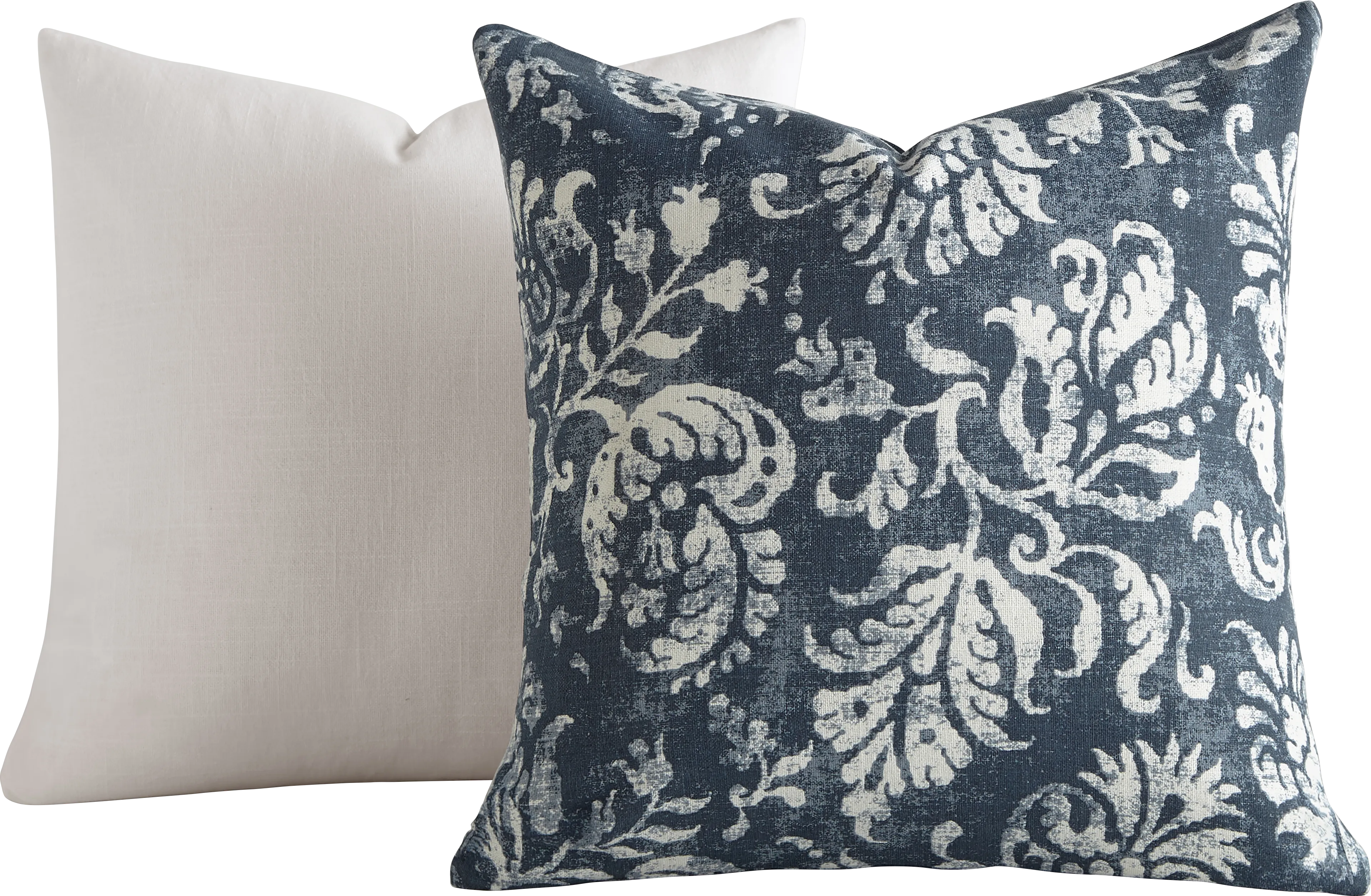 Petalgem Navy Accent Pillow Set of 2 - Thumbnail - Image 1
