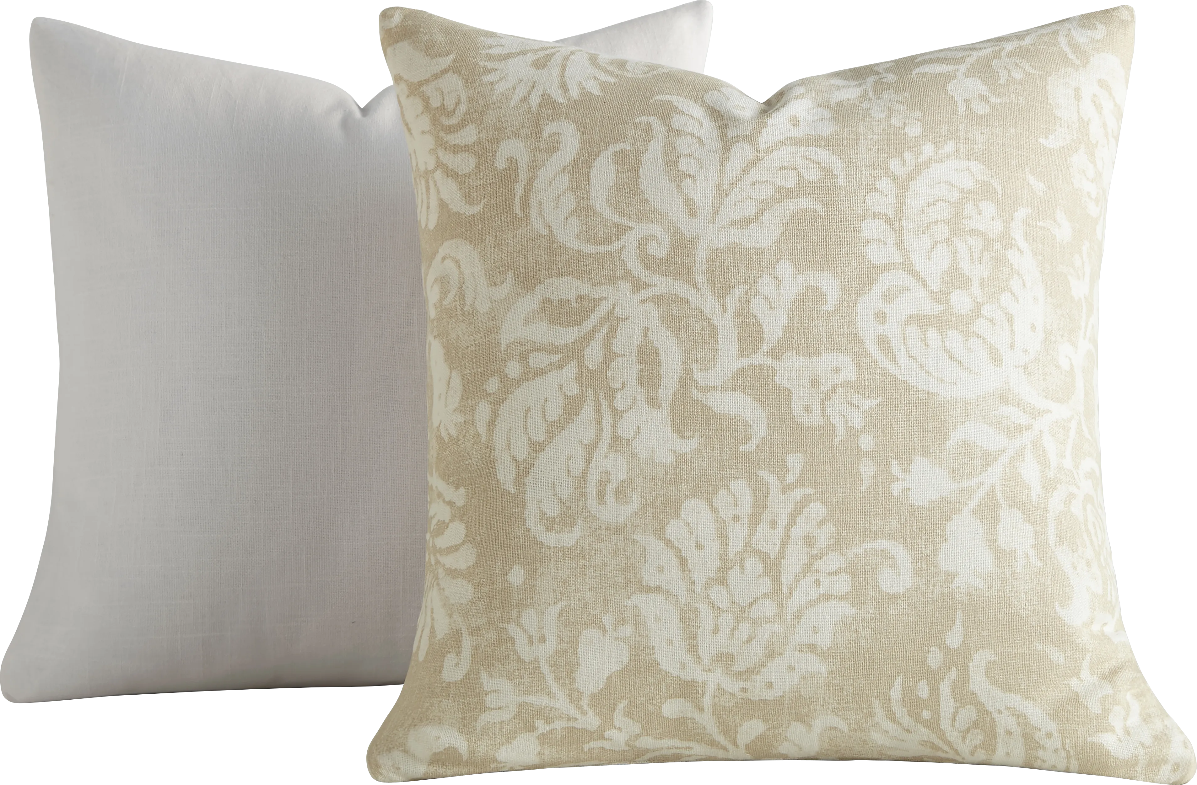 Petalgem Natural Accent Pillow Set of 2 - Thumbnail - Image 1