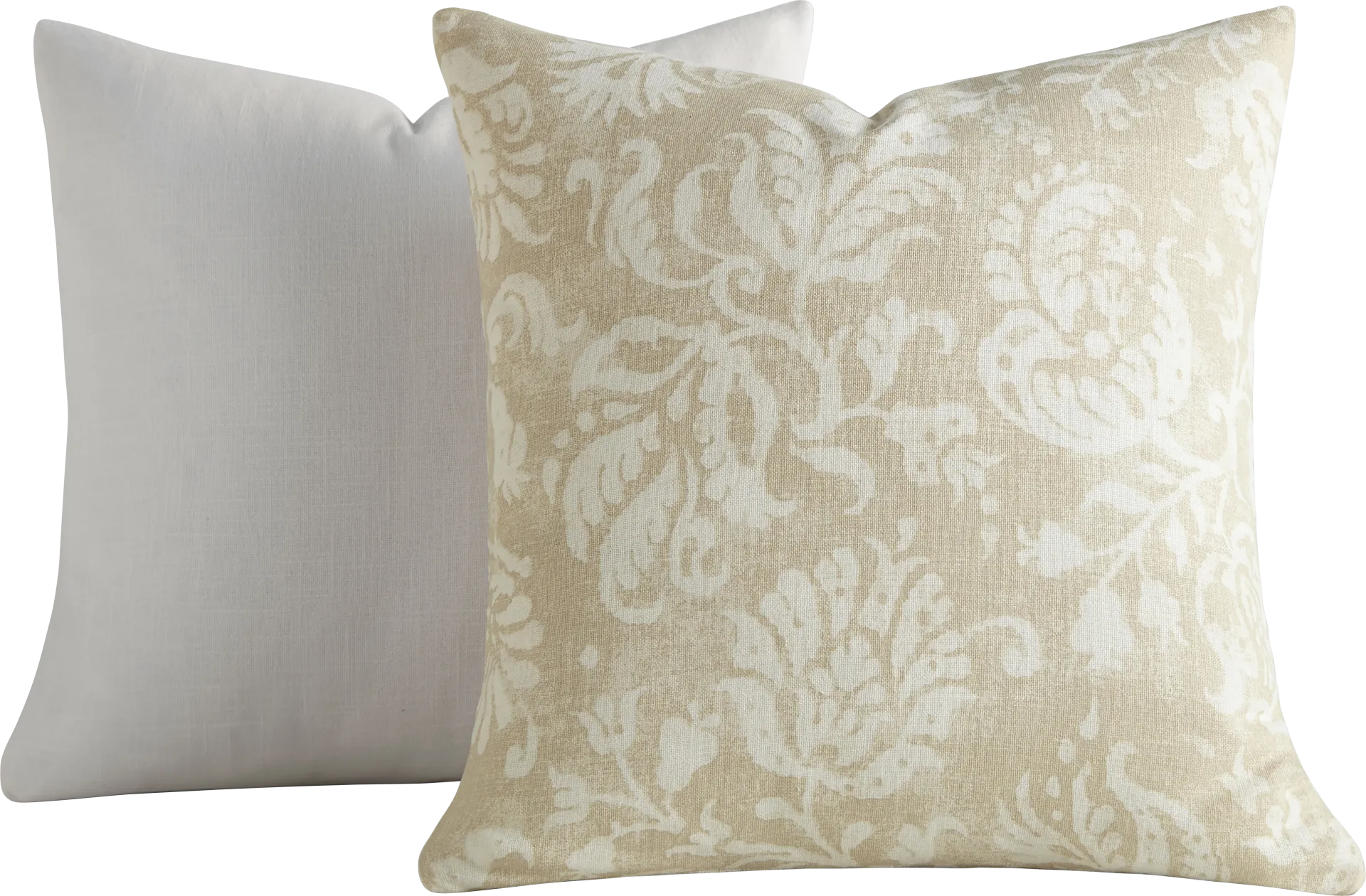 Petalgem Natural Accent Pillow Set of 2 - Image 1