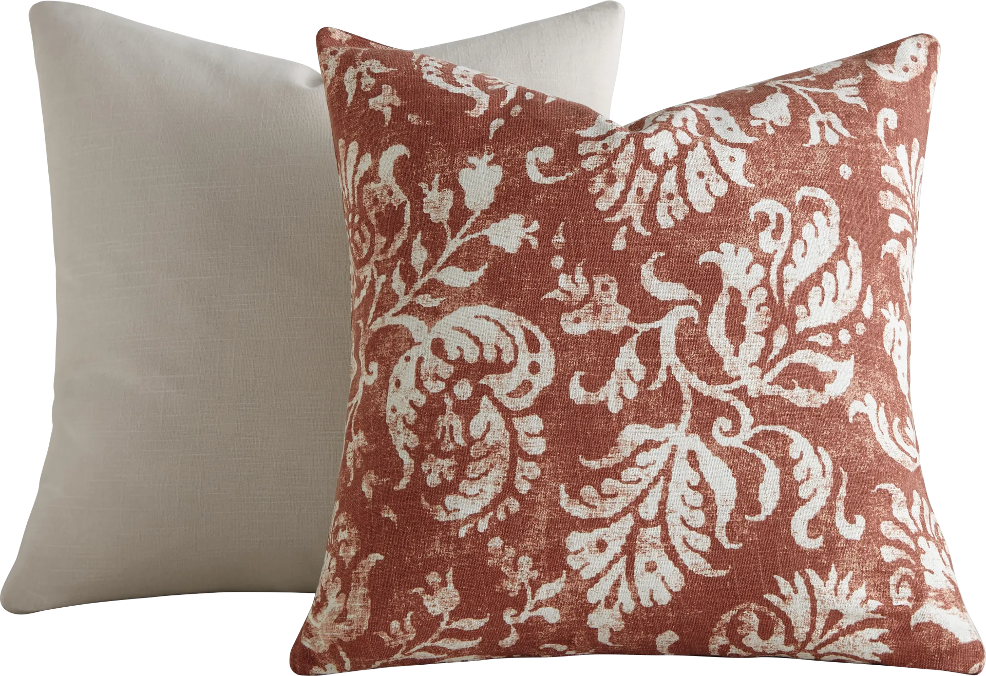 Petalgem Rose Accent Pillow Set of 2 - Image 1