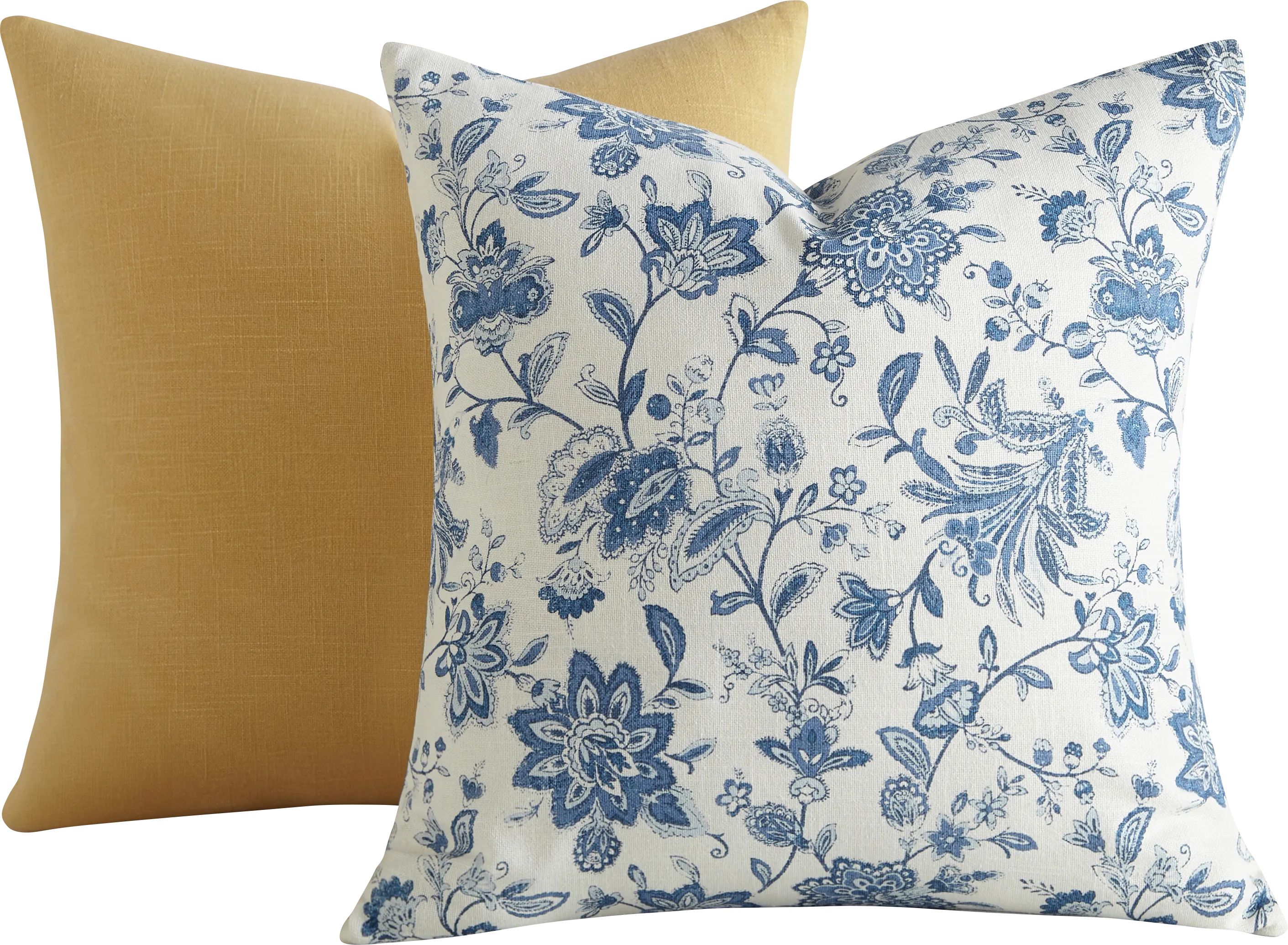 Bellascott Mustard Accent Pillow Set of 2 - Thumbnail - Image 1