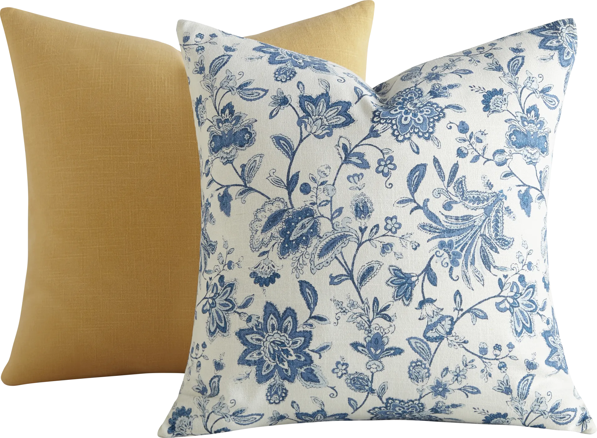 Bellascott Mustard Accent Pillow Set of 2 - Image 1