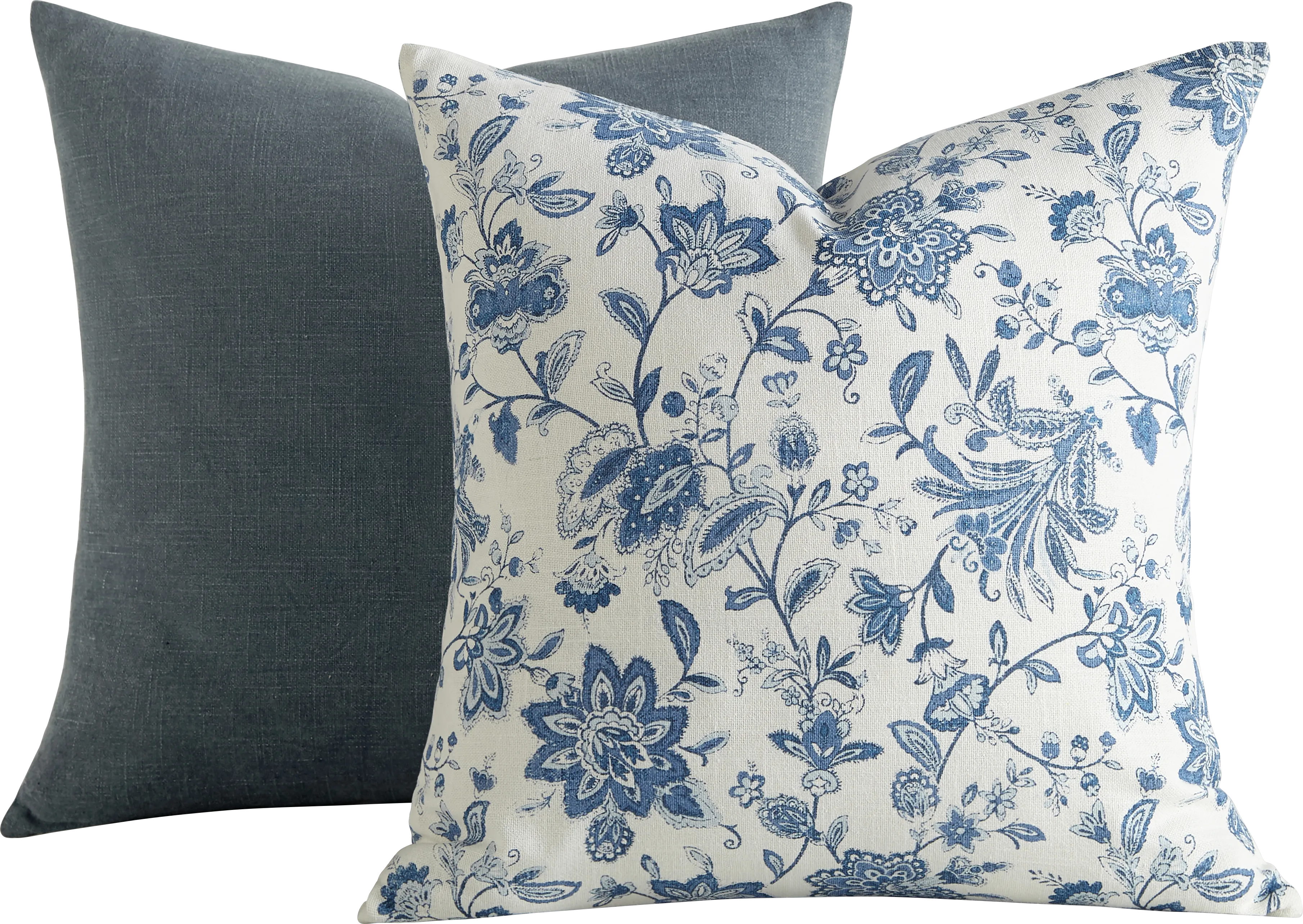 Bellascott Navy Accent Pillow Set of 2 - Thumbnail - Image 1