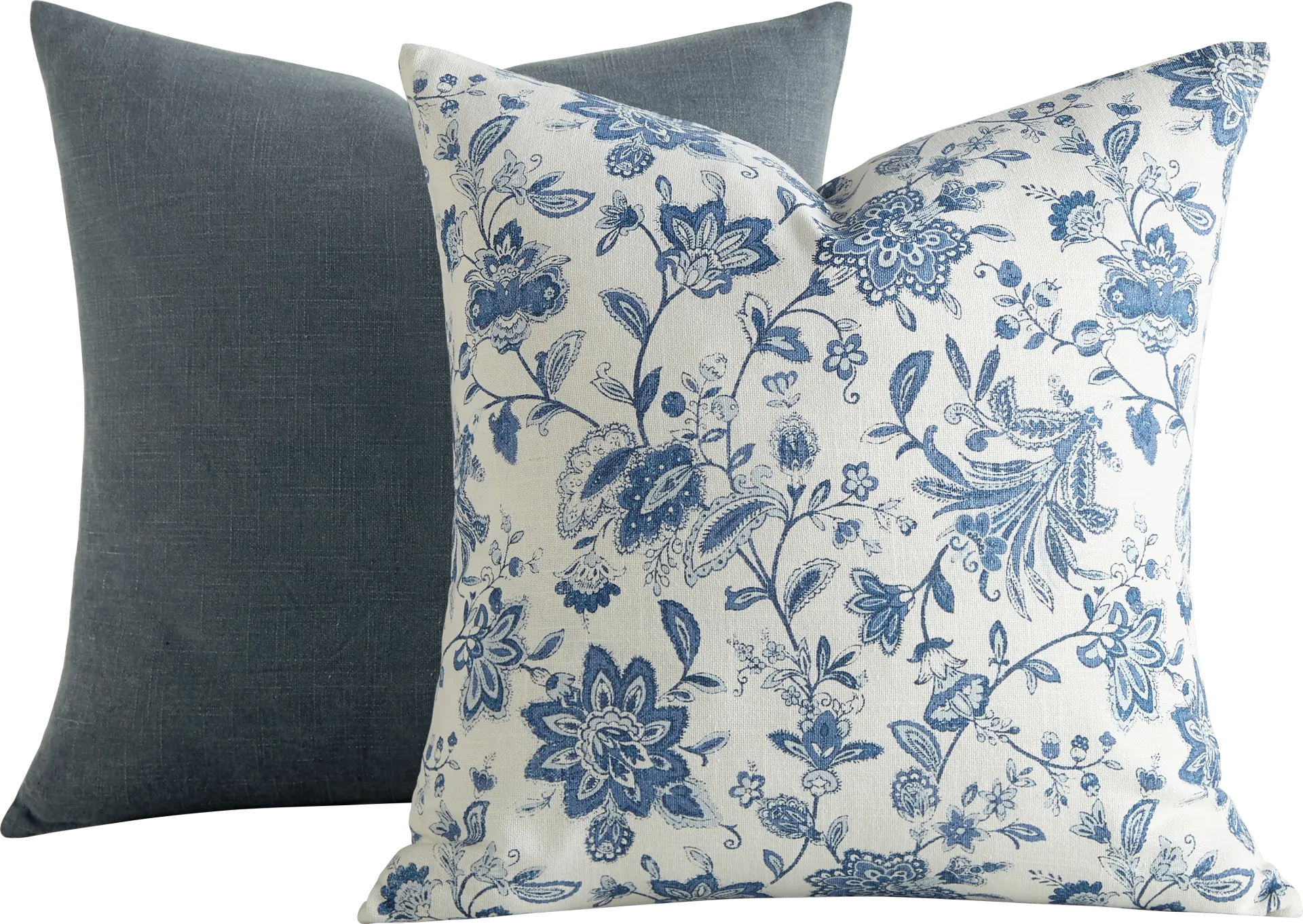 Bellascott Navy Accent Pillow Set of 2 - Image 1