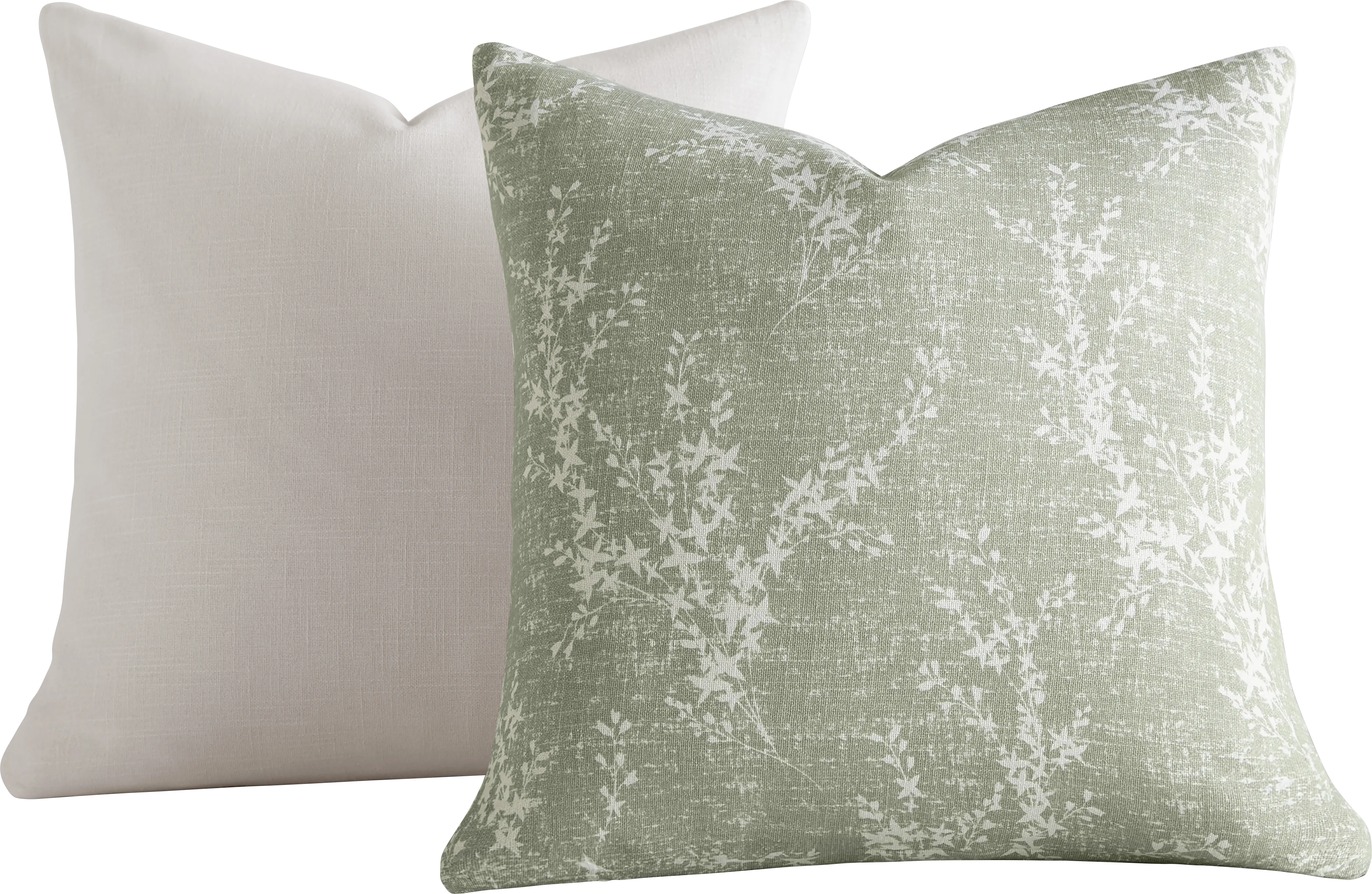 Evawell Green Accent Pillow Set of 2 - Thumbnail - Image 1