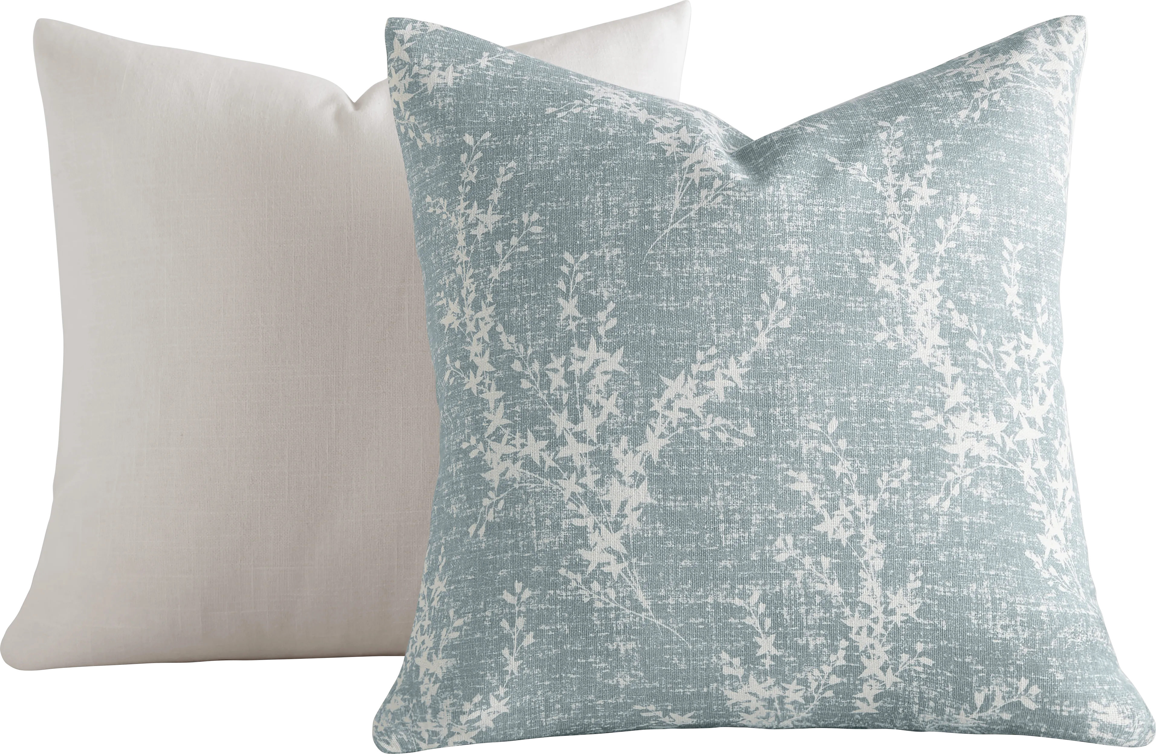 Evawell Light Blue Accent Pillow Set of 2 - Thumbnail - Image 1