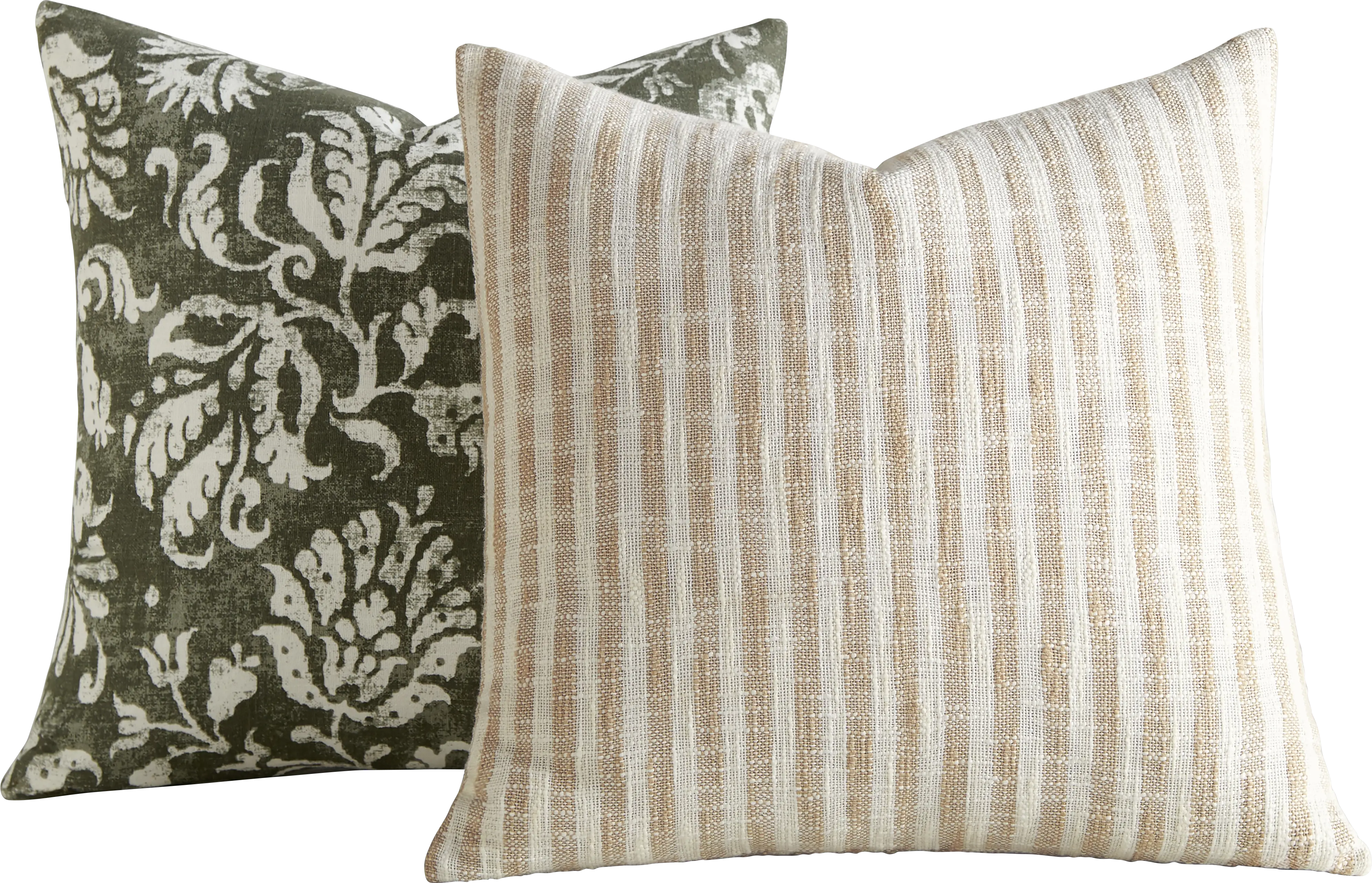Sirli Olive Accent Pillow Set of 2 - Thumbnail - Image 1
