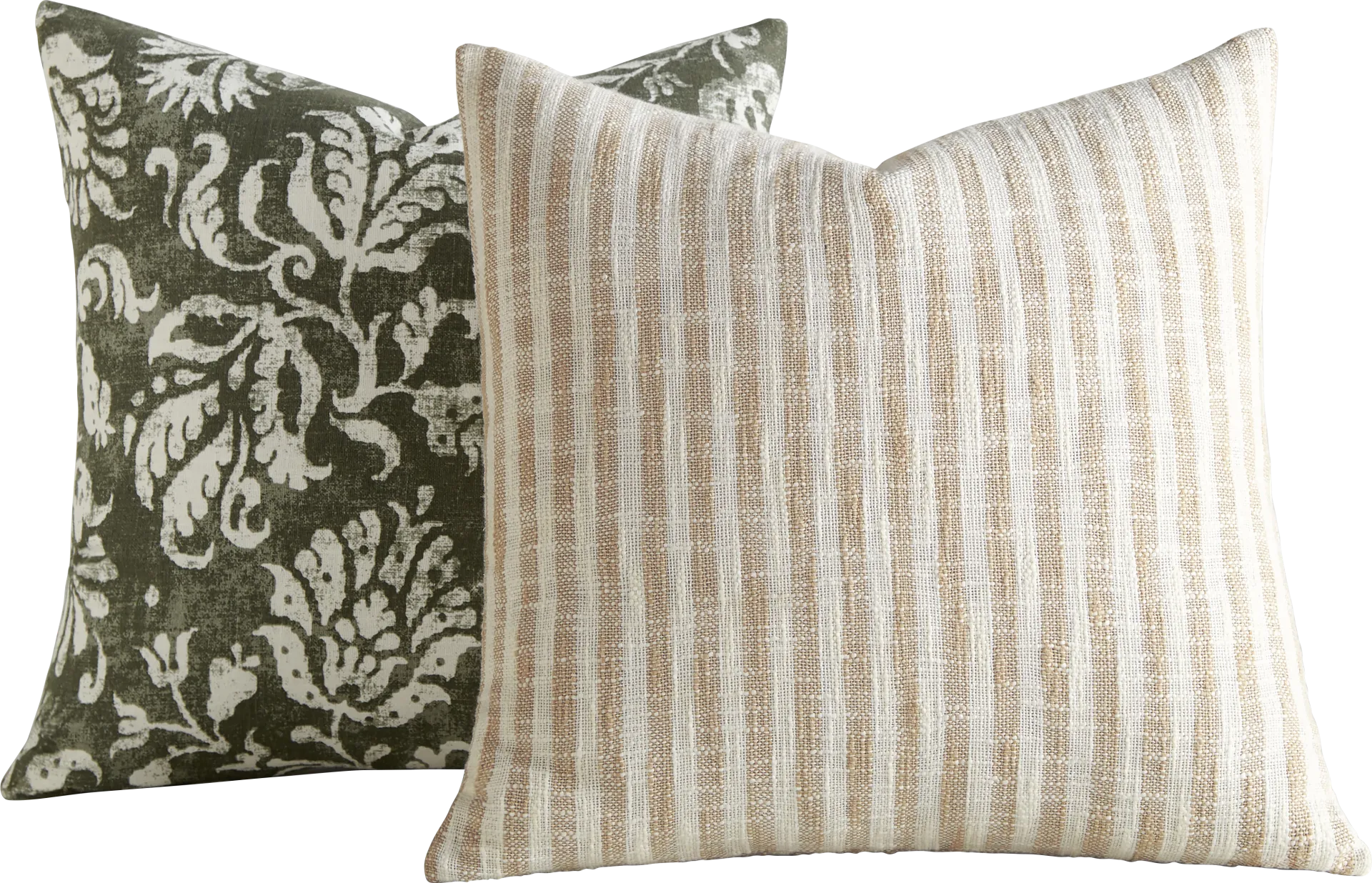 Sirli Olive Accent Pillow Set of 2 - Image 1
