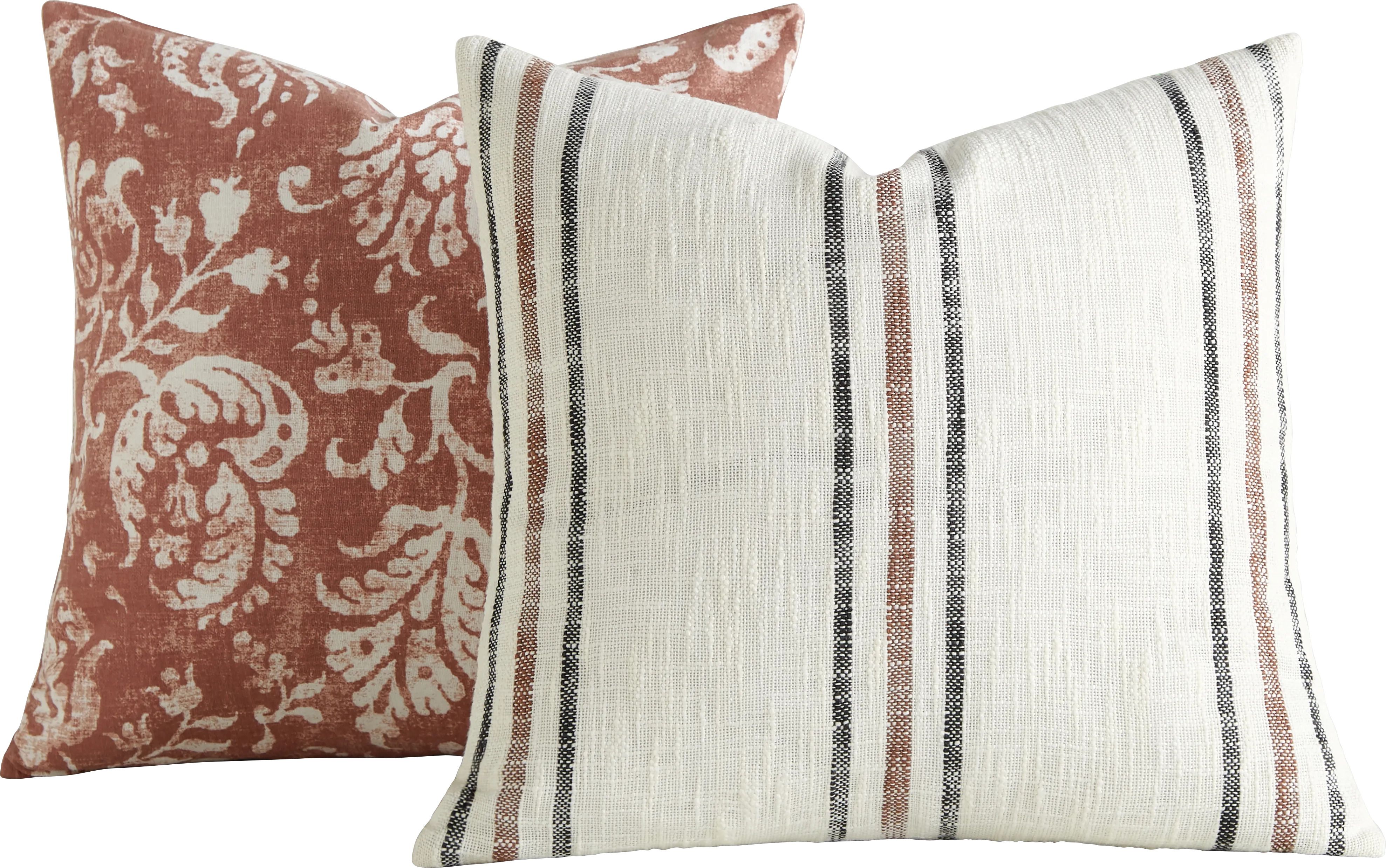 Jetland Terracotta Accent Pillow Set of 2 - Thumbnail - Image 1