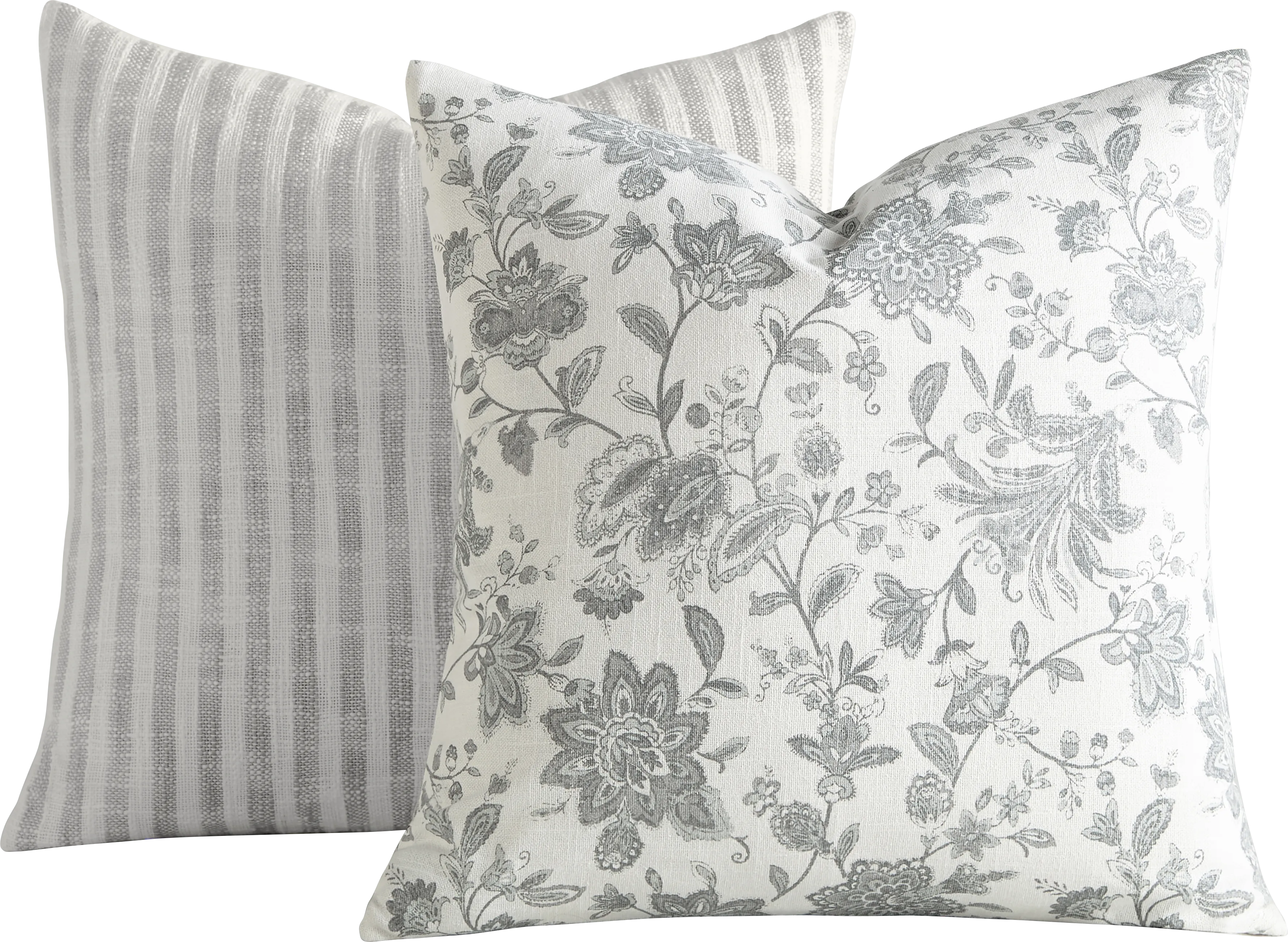 Beedale Gray Accent Pillow Set of 2 - Thumbnail - Image 1