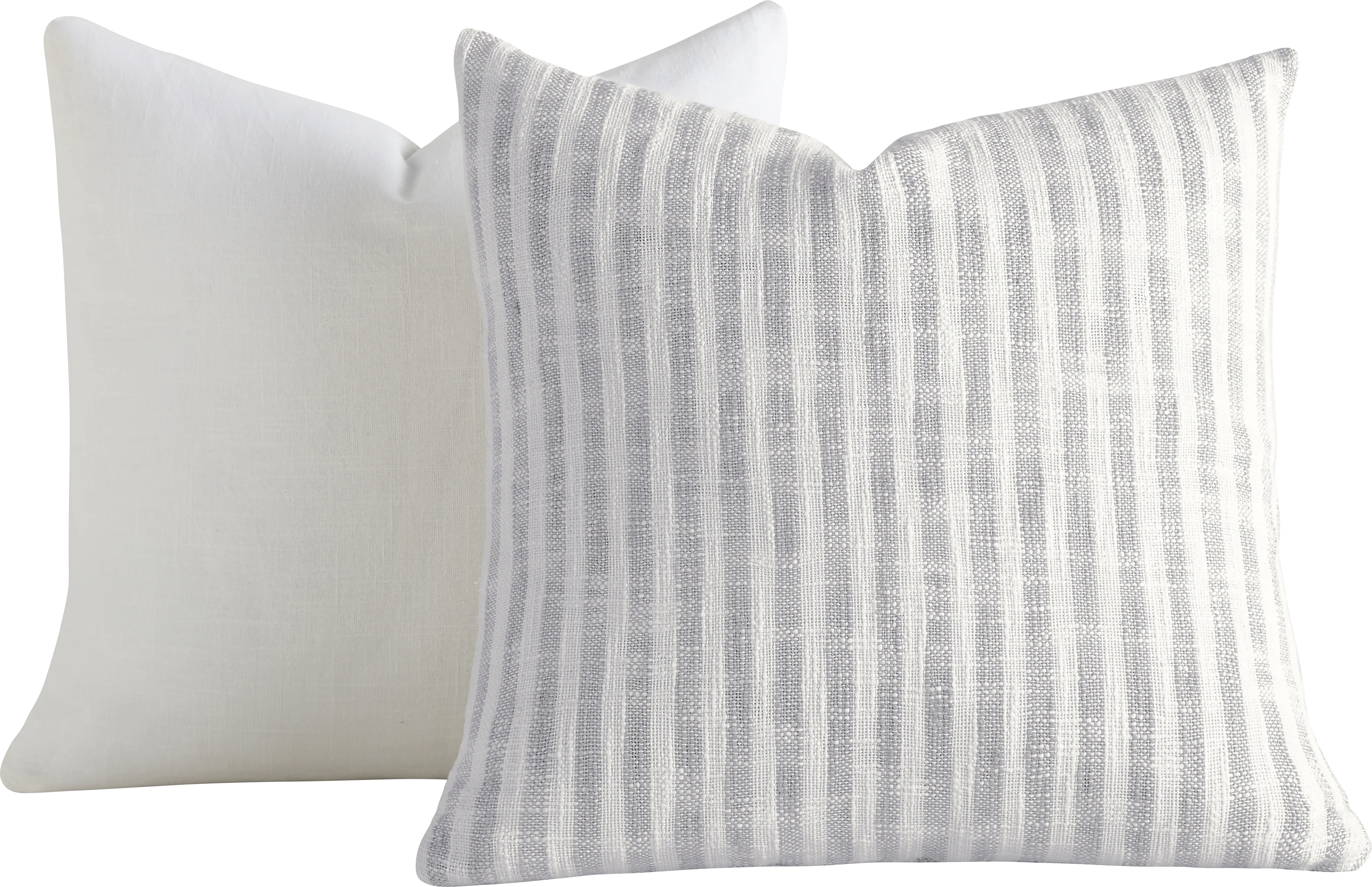 Jetaid Gray Accent Pillow Set of 2 - Thumbnail - Image 1