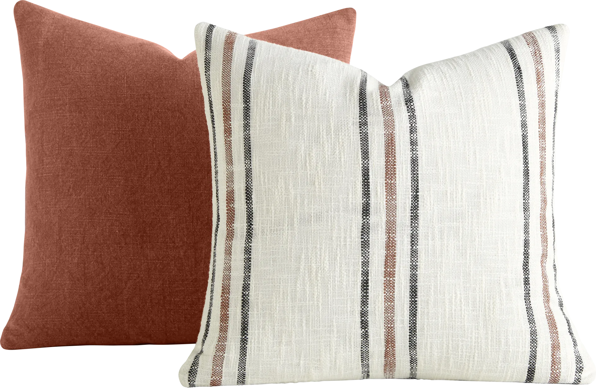 Hopki Terracotta Accent Pillow Set of 2 - Image 1