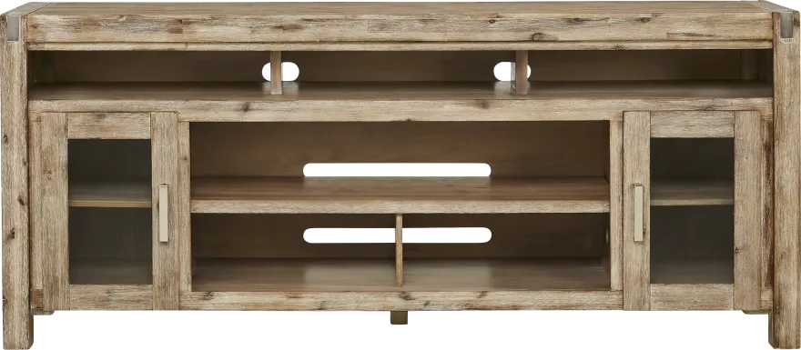 Hidden Springs II Natural 80 in. Console