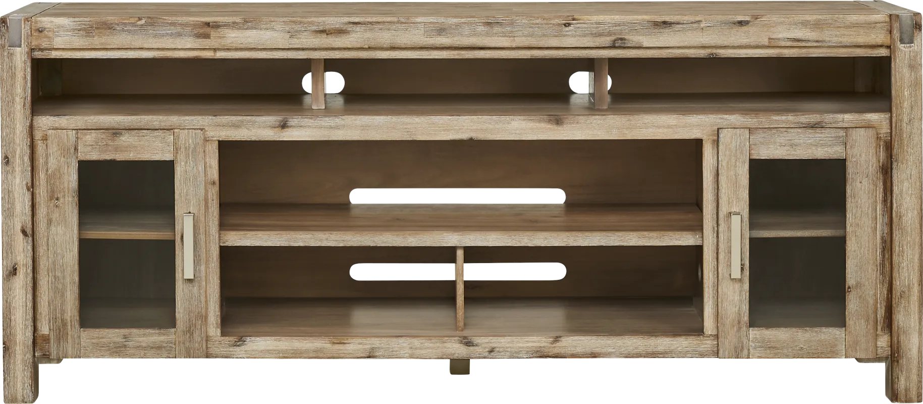 Hidden Springs II Natural 80 in. Console