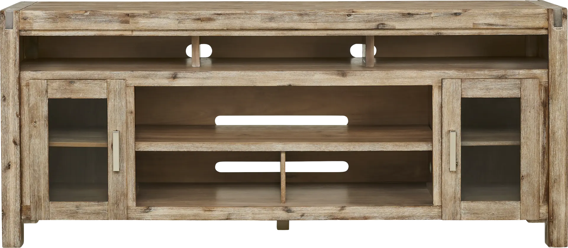 Hidden Springs II Natural 80 in. Console