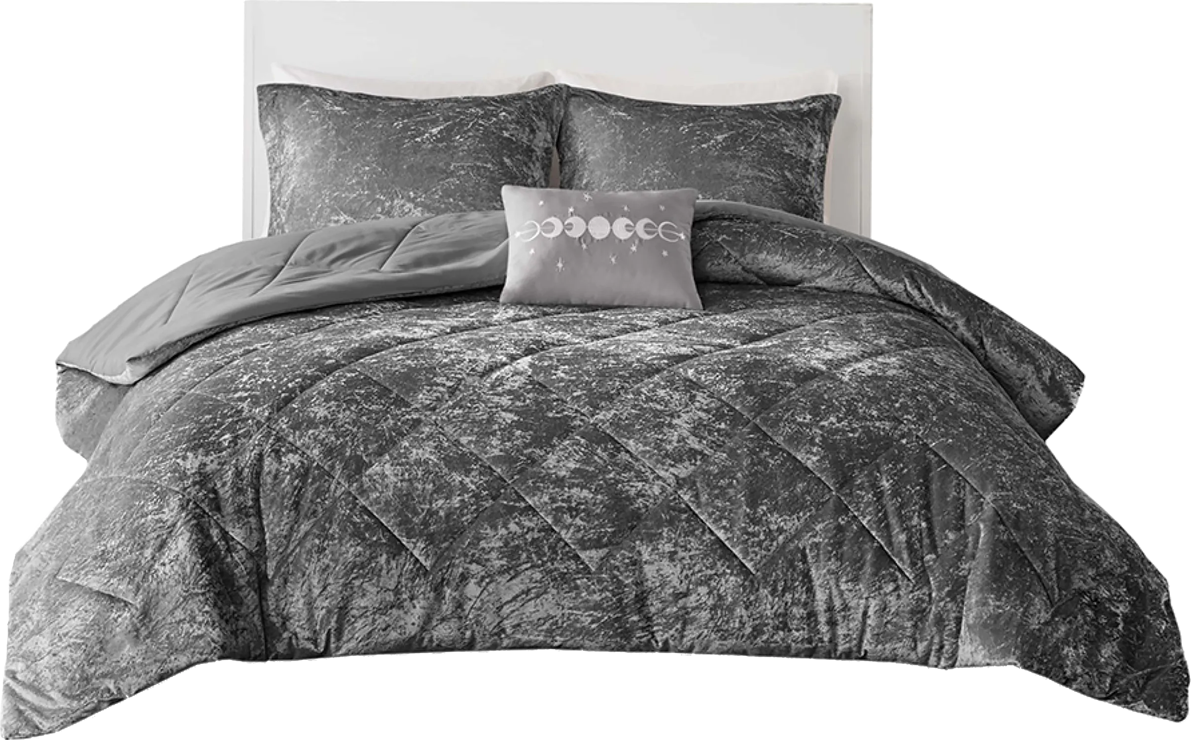Kids Bajaro Gray Full Comforter Set - Thumbnail - Image 1