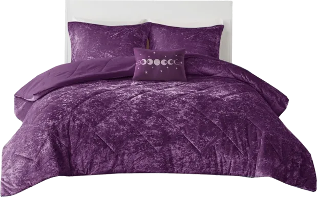 Kids Bajaro Purple Full Comforter Set